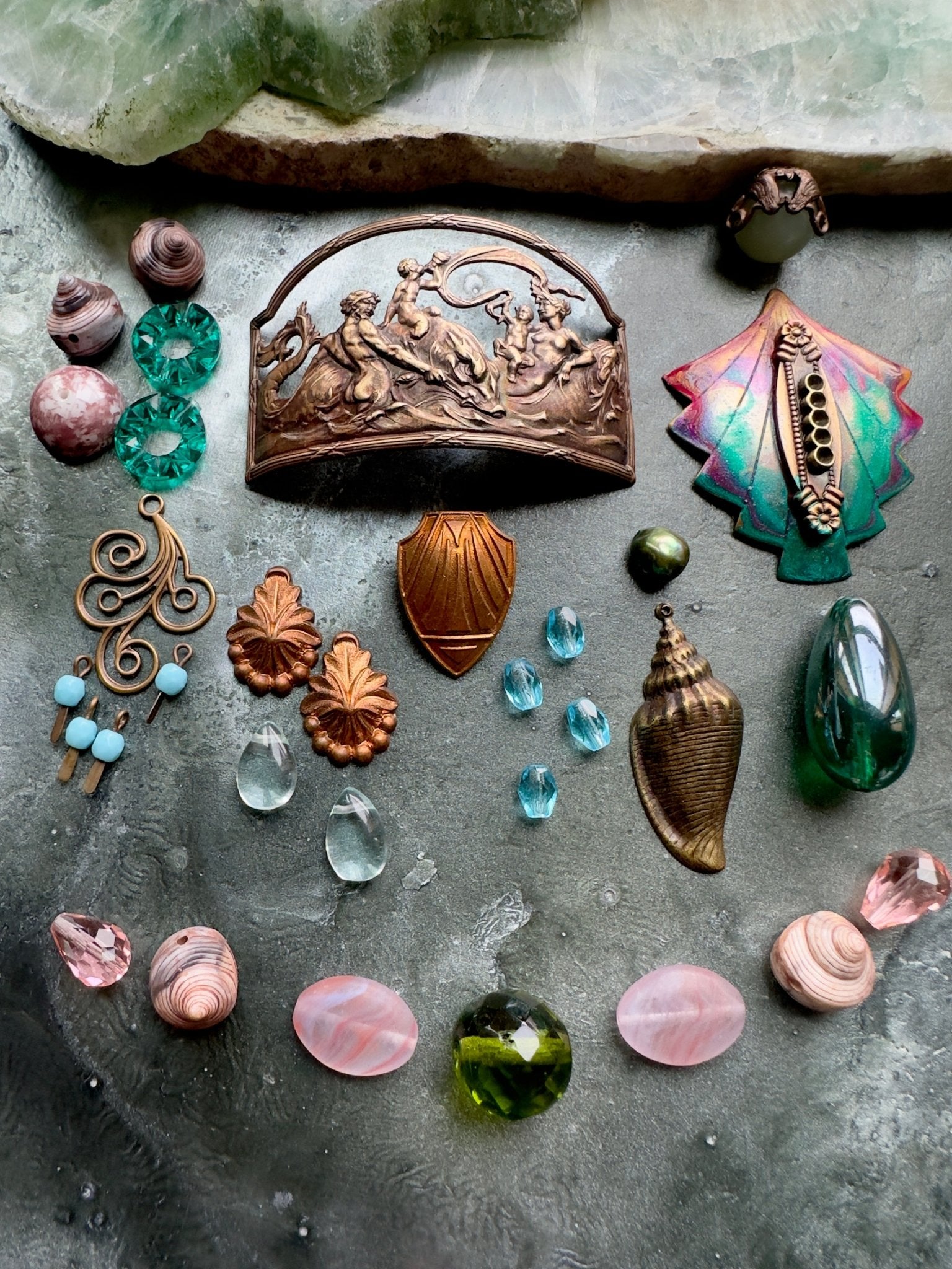 Seascape Romance - Jewelry Inspo Collection - Vintaj Idaho - 01/02/2026 - Vintaj Live Shop ID