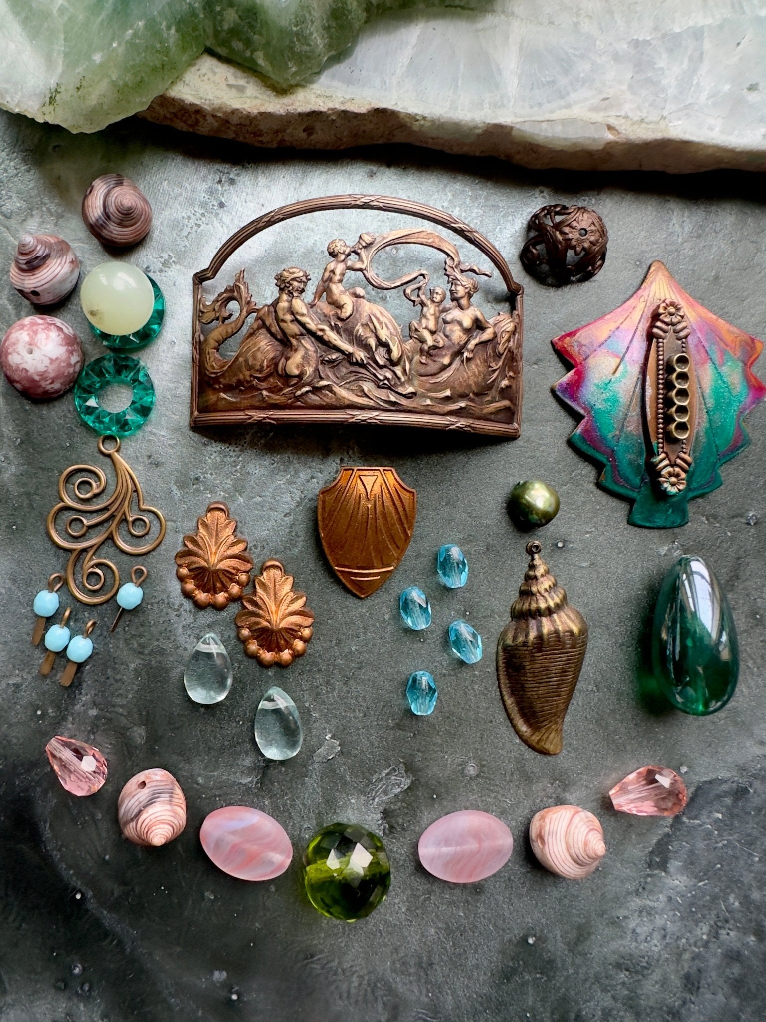Seascape Romance - Jewelry Inspo Collection - Vintaj Idaho - 01/02/2026 - Vintaj Live Shop ID