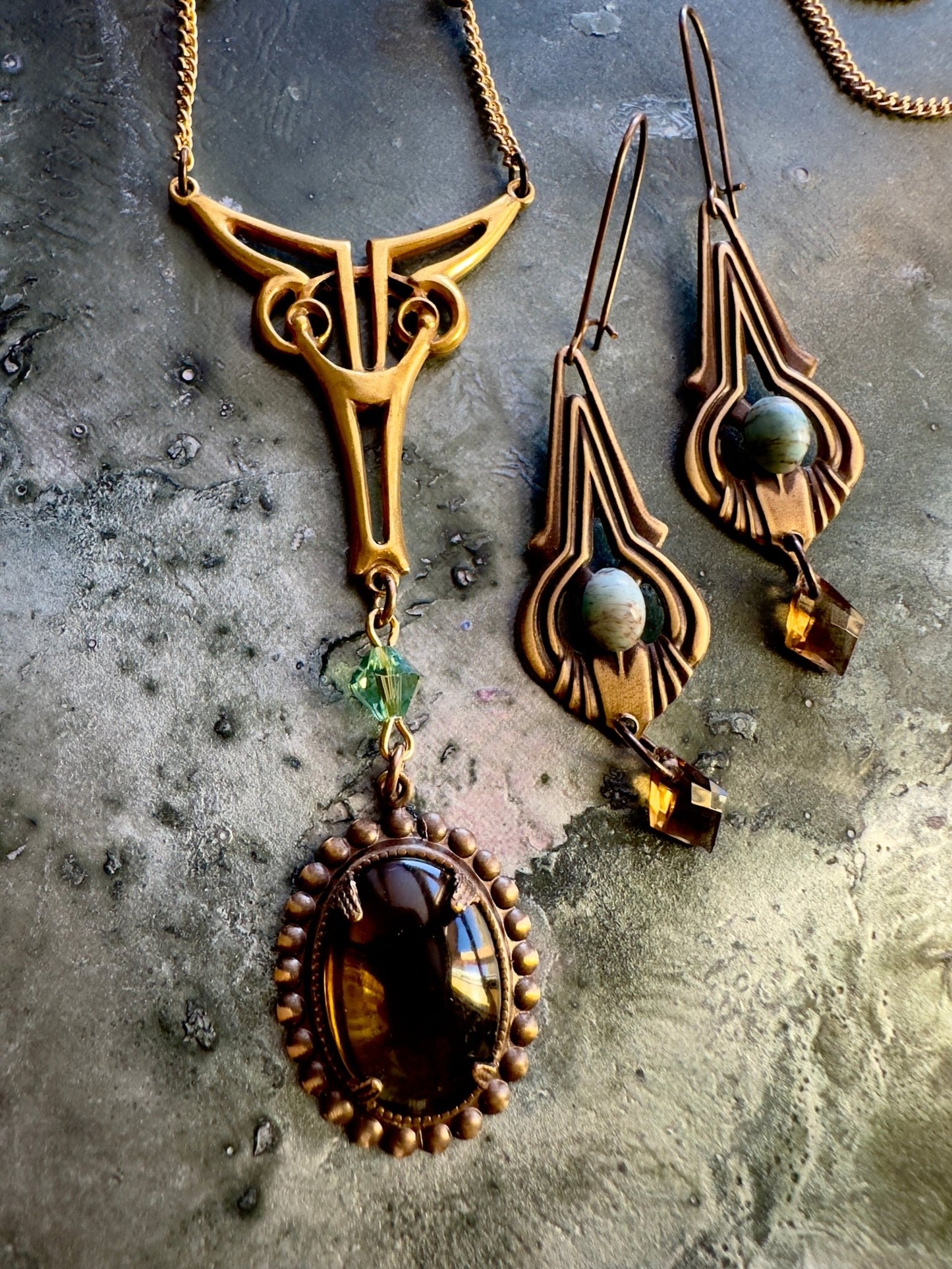 Seraphine Muse - Vintage Necklace & Earring Kit - Vintaj Idaho Design - 11/12/2025 - Vintaj Live Shop ID