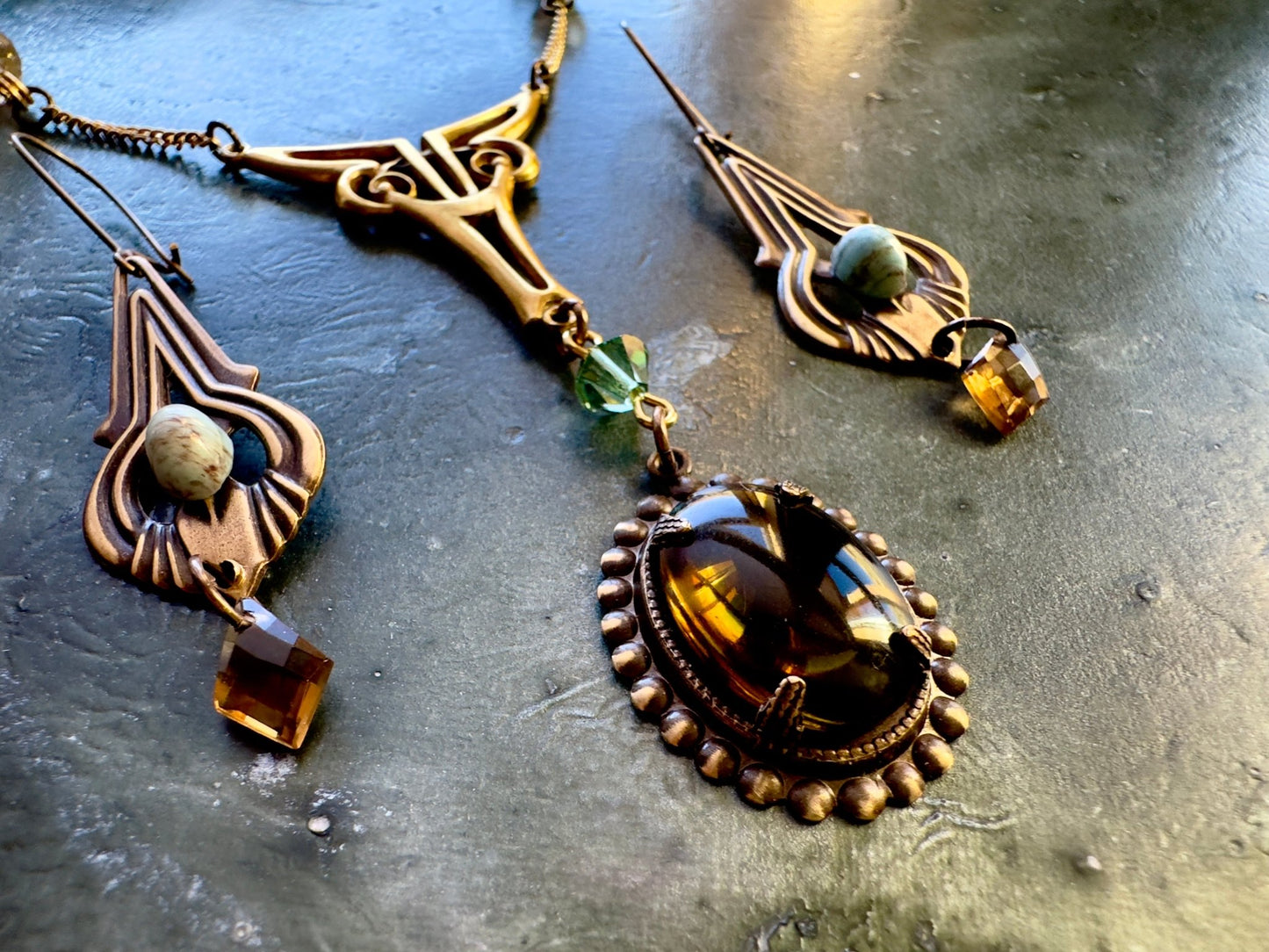 Seraphine Muse - Vintage Necklace & Earring Kit - Vintaj Idaho Design - 11/12/2025 - Vintaj Live Shop ID