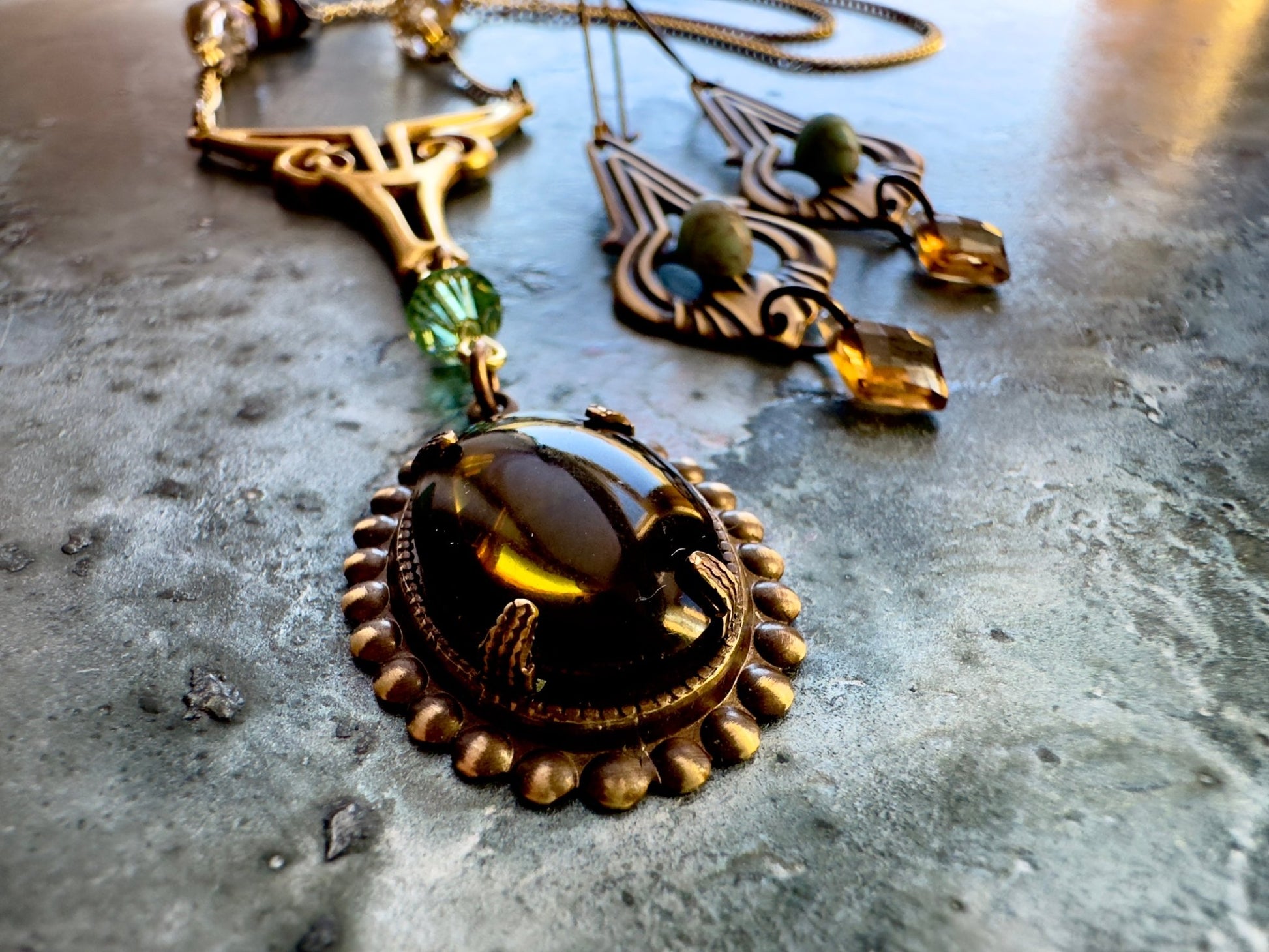 Seraphine Muse - Vintage Necklace & Earring Kit - Vintaj Idaho Design - 11/12/2025 - Vintaj Live Shop ID