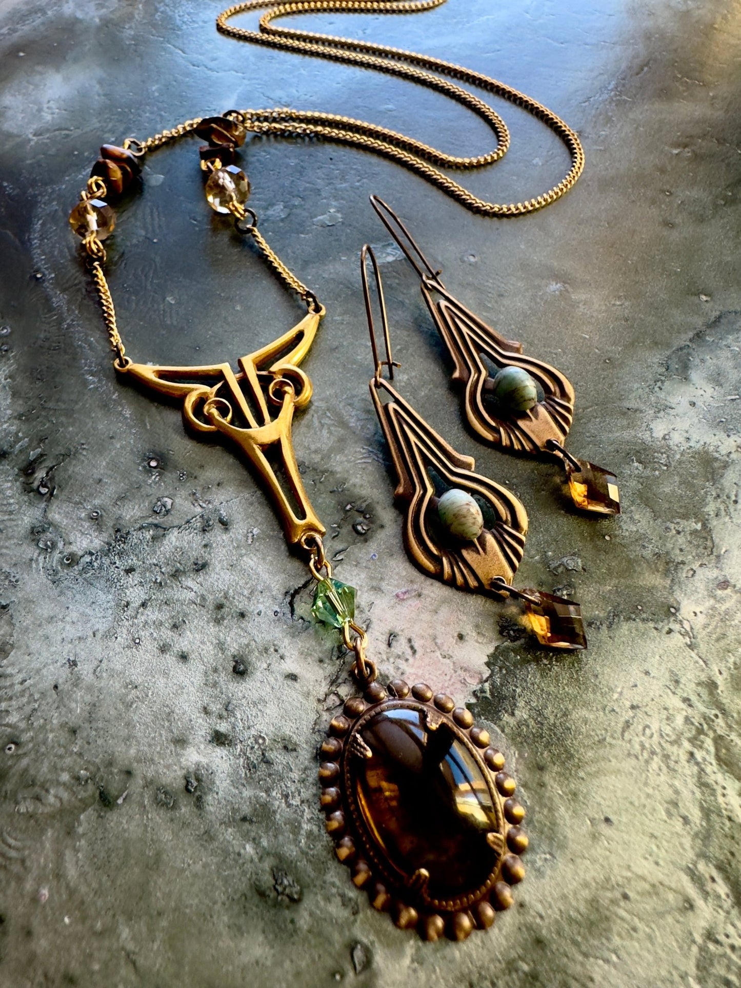 Seraphine Muse - Vintage Necklace & Earring Kit - Vintaj Idaho Design - 11/12/2025 - Vintaj Live Shop ID