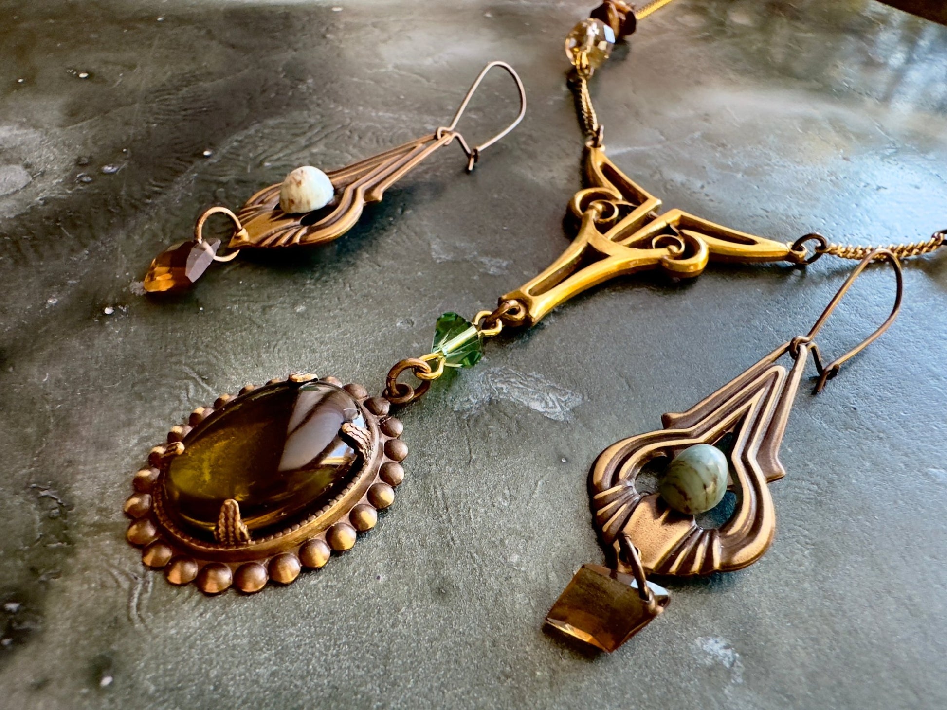 Seraphine Muse - Vintage Necklace & Earring Kit - Vintaj Idaho Design - 11/12/2025 - Vintaj Live Shop ID