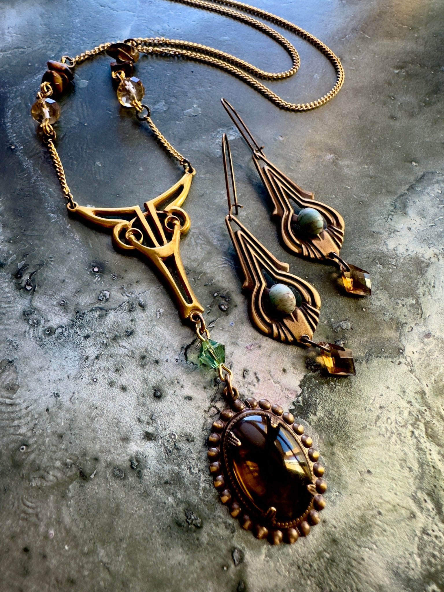 Seraphine Muse - Vintage Necklace & Earring Kit - Vintaj Idaho Design - 11/12/2025 - Vintaj Live Shop ID