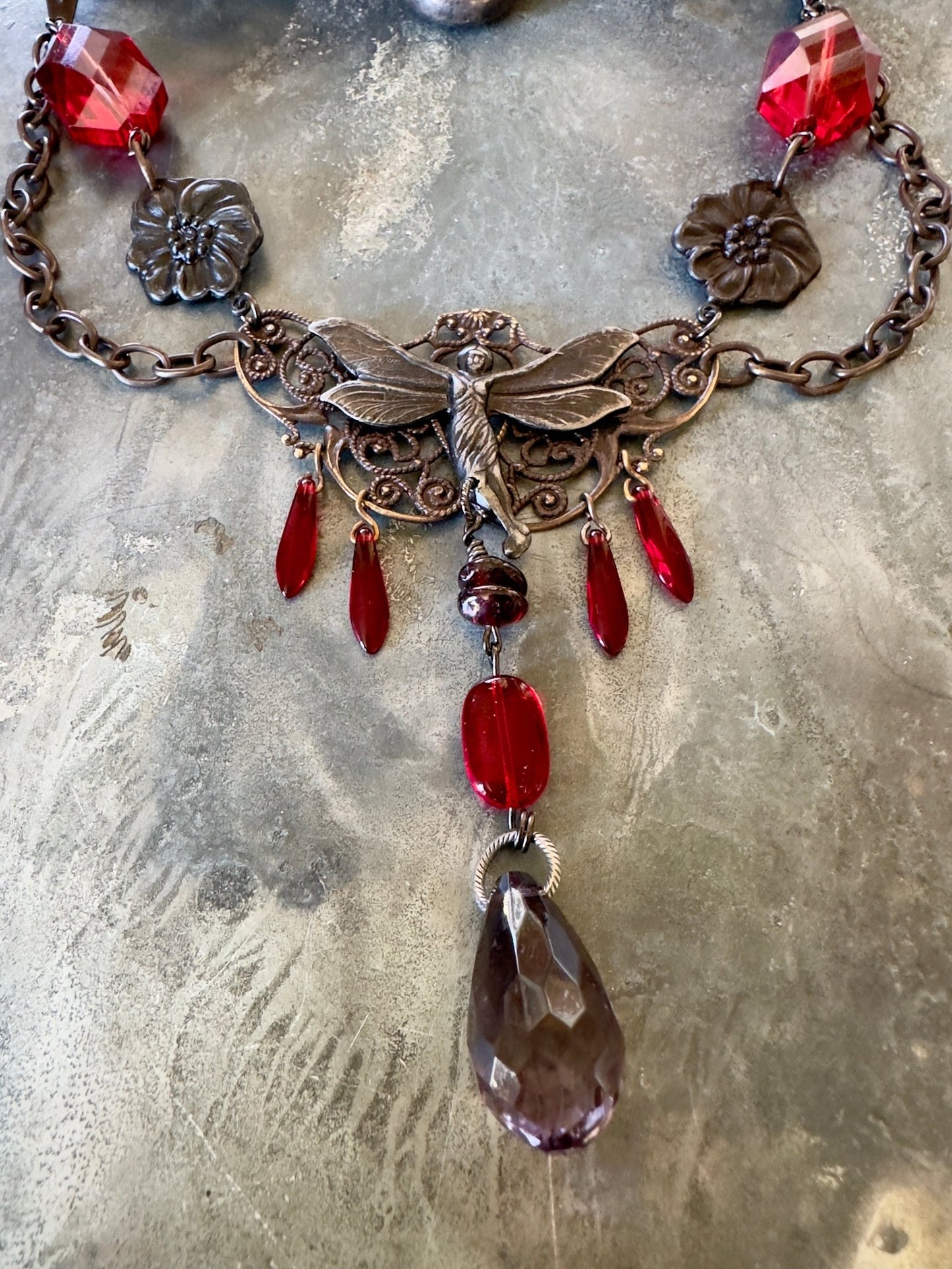 Shadow Bloom JAF - Necklace Kit - Vintaj Idaho Design - 7/30/2025 - Vintaj Live Shop ID