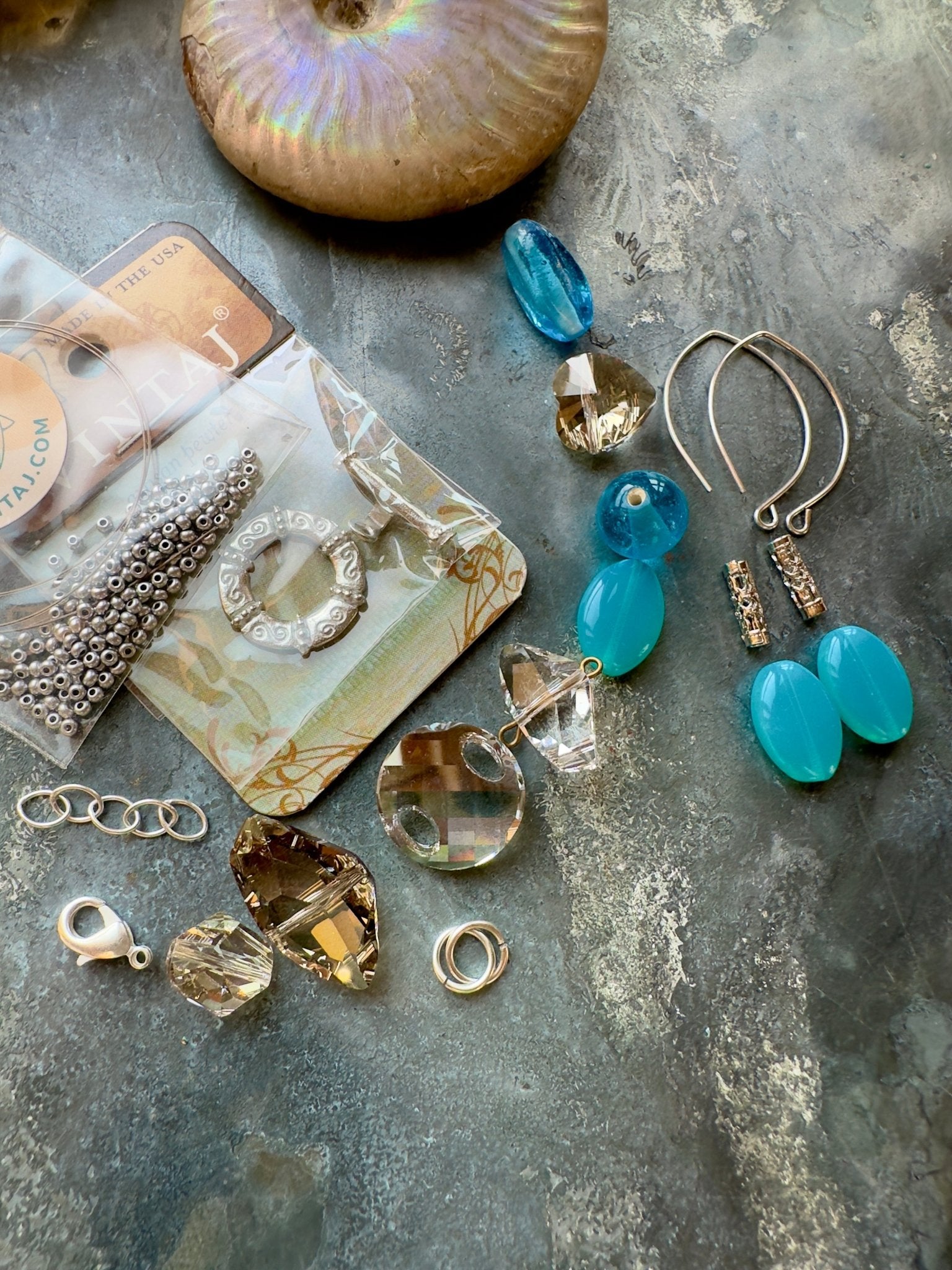 Shimmering Shores - Bracelet Earrings Kit - Vintaj Idaho Design - 9/8/2025 - Vintaj Live Shop ID