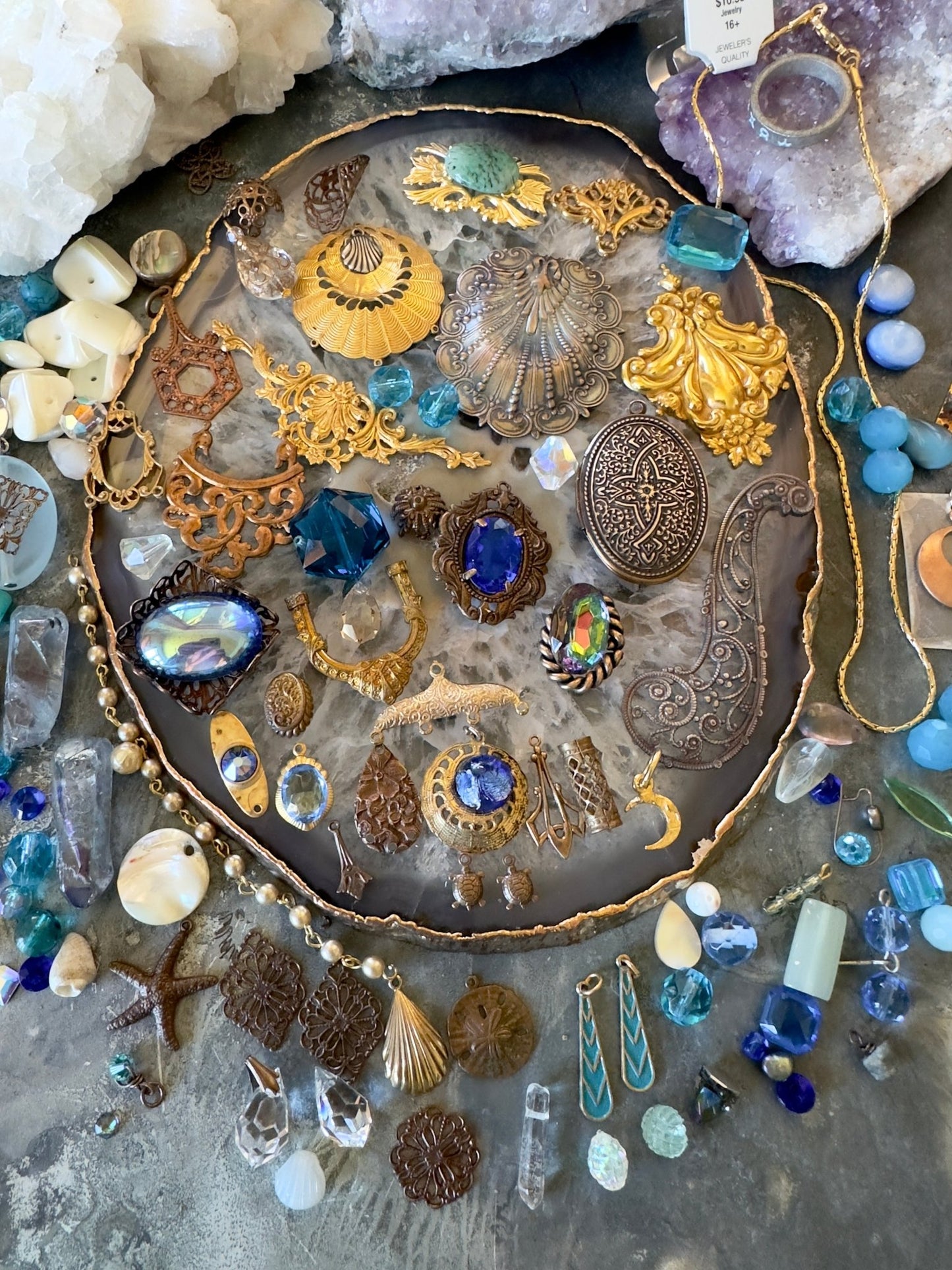 Siren Tide Mini OAK Drop! - One Of A Kind Curated Lot - Vintaj Idaho Design - 8/17/2025 - Vintaj Live Shop ID
