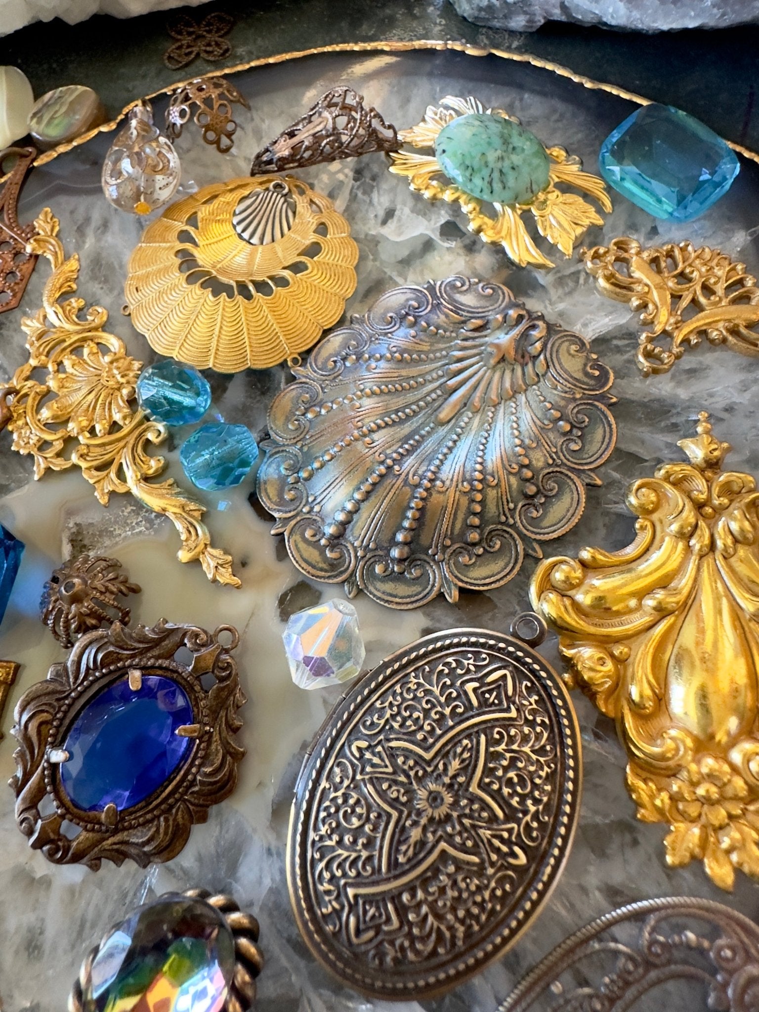 Siren Tide Mini OAK Drop! - One Of A Kind Curated Lot - Vintaj Idaho Design - 8/17/2025 - Vintaj Live Shop ID