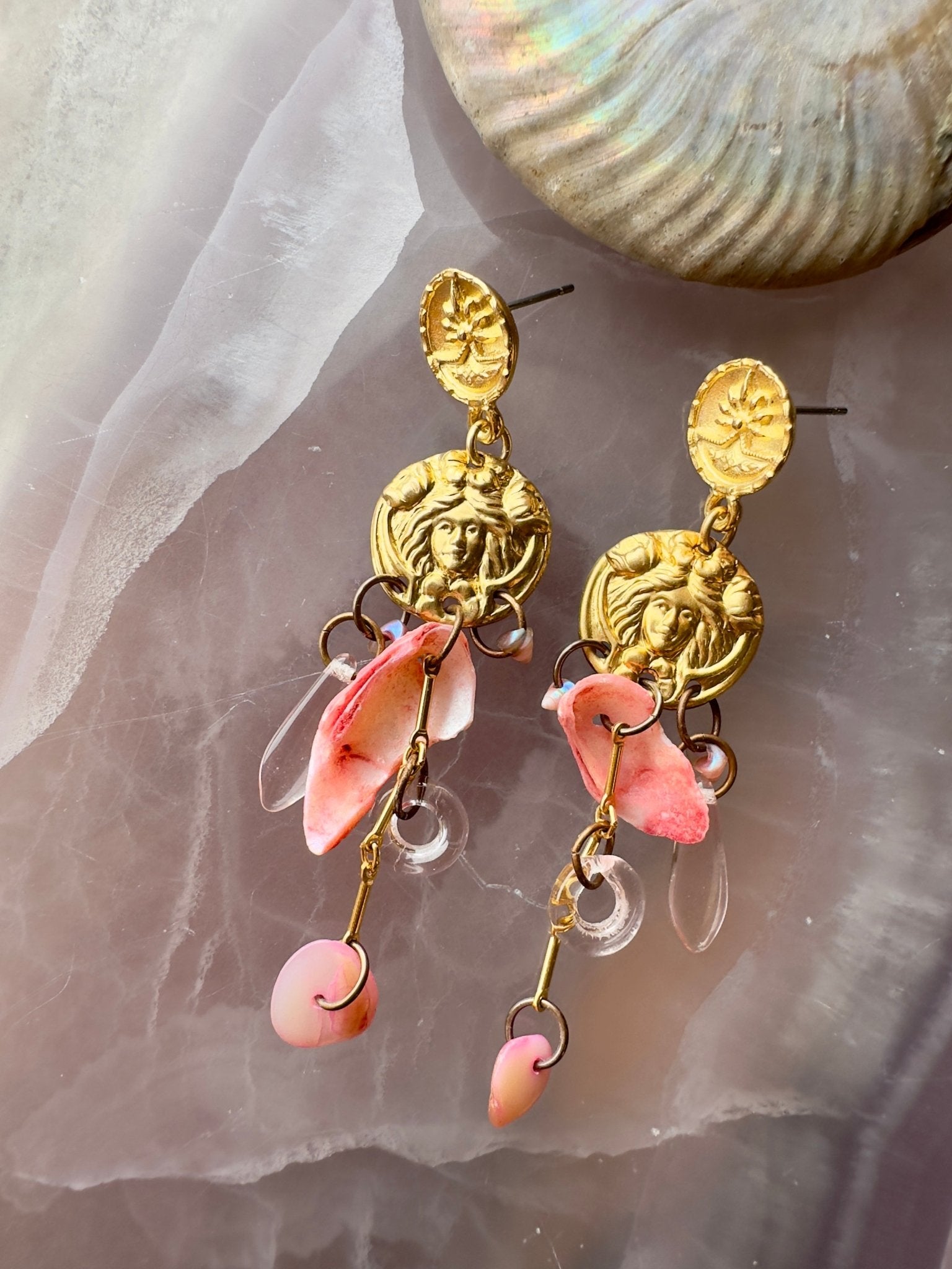 Siren’s Blush - Earrings Kit - Vintaj Idaho Design - 7/23/2025 - Vintaj Live Shop ID