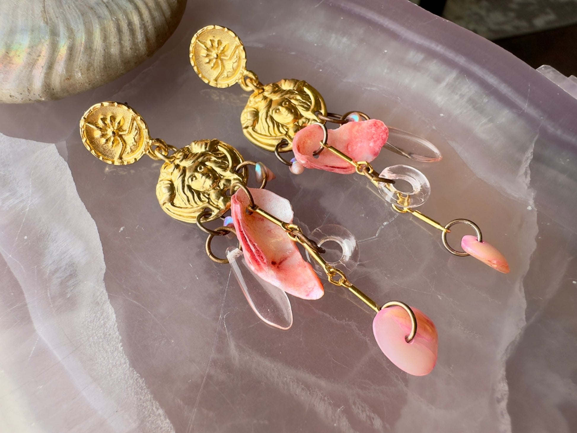 Siren’s Blush - Earrings Kit - Vintaj Idaho Design - 7/23/2025 - Vintaj Live Shop ID