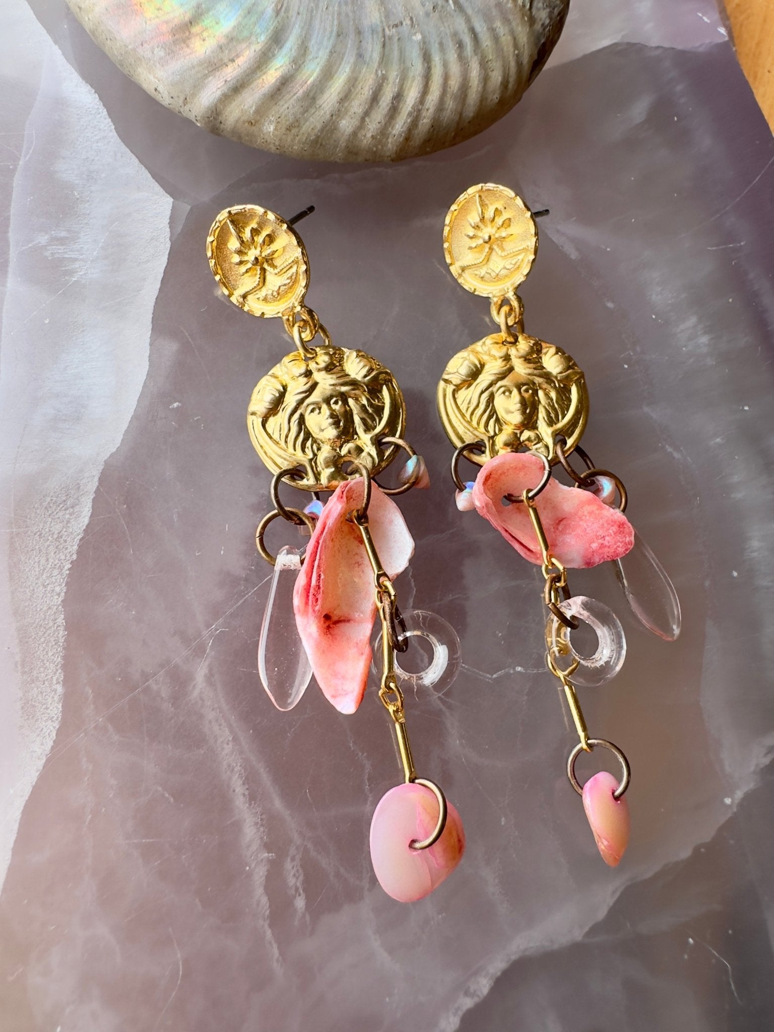Siren’s Blush - Earrings Kit - Vintaj Idaho Design - 7/23/2025 - Vintaj Live Shop ID
