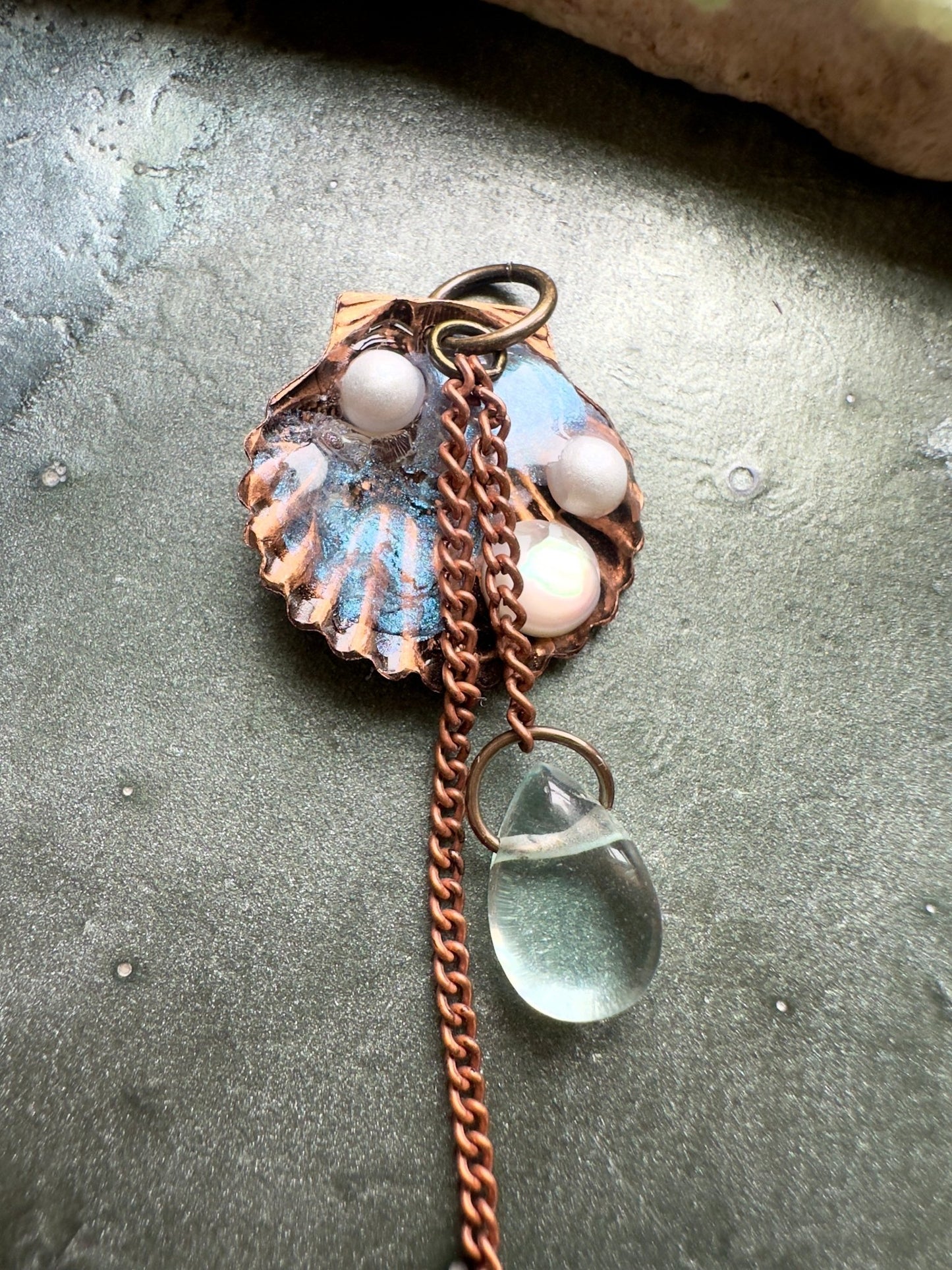 Siren’s Tears - Vintage Drop Pendant Kit - Vintaj Idaho Design - 11/5/2025 - Vintaj Live Shop ID