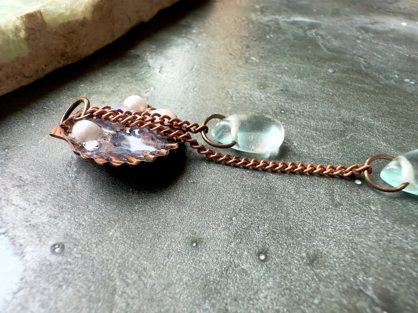 Siren’s Tears - Vintage Drop Pendant Kit - Vintaj Idaho Design - 11/5/2025 - Vintaj Live Shop ID