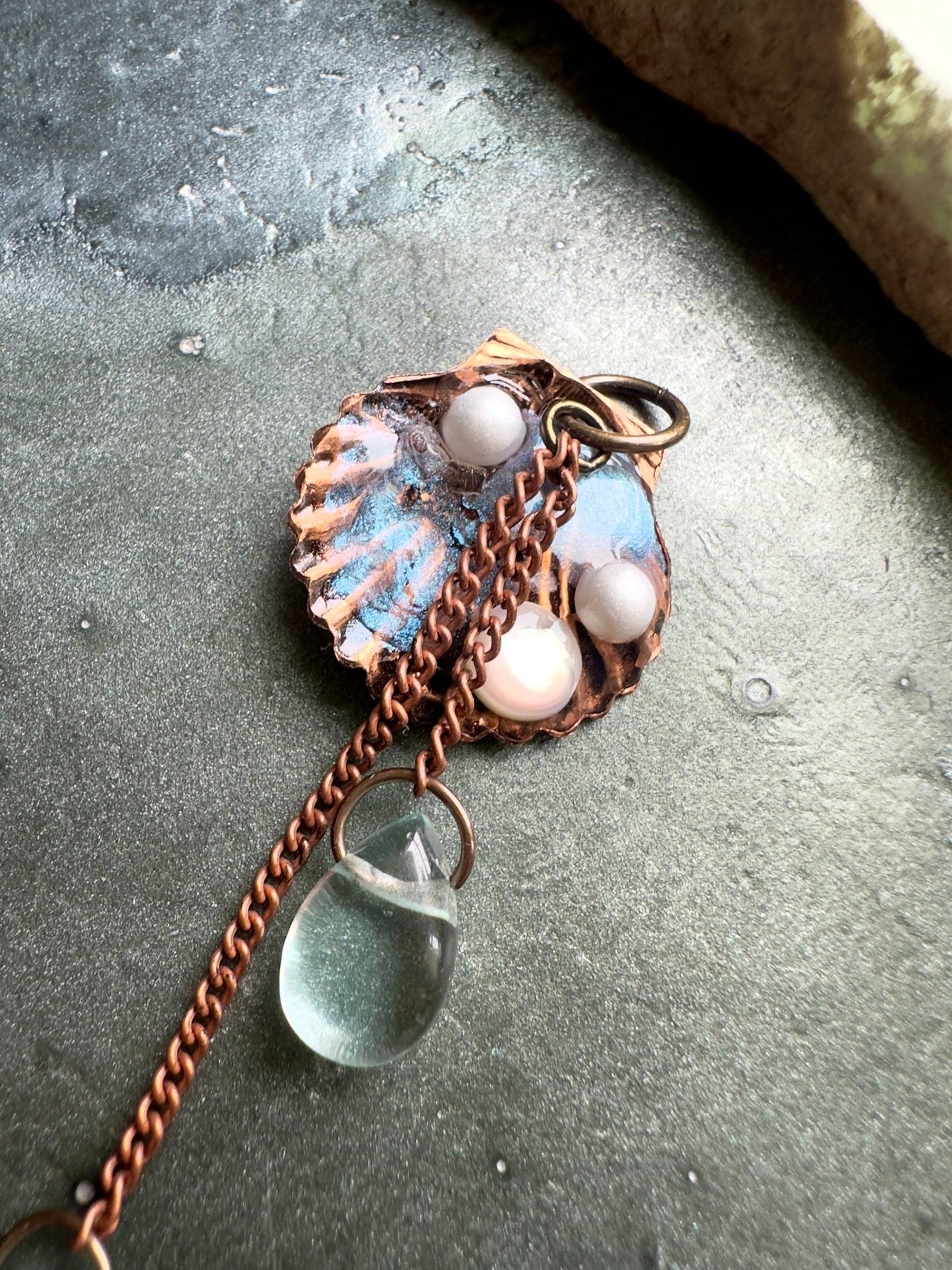 Siren’s Tears - Vintage Drop Pendant Kit - Vintaj Idaho Design - 11/5/2025 - Vintaj Live Shop ID