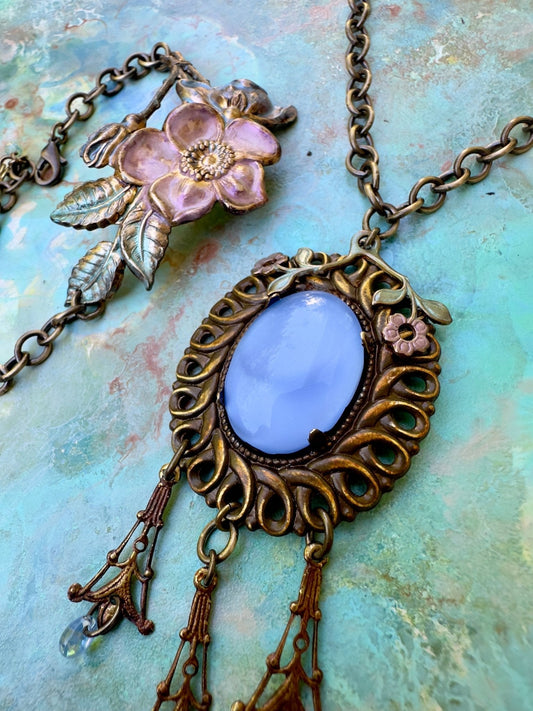 Sky Bloom - Mariposa Bloom Collection - Necklace Earrings Kit - Vintaj Design - 5/9/2025 - Vintaj Live Shop ID