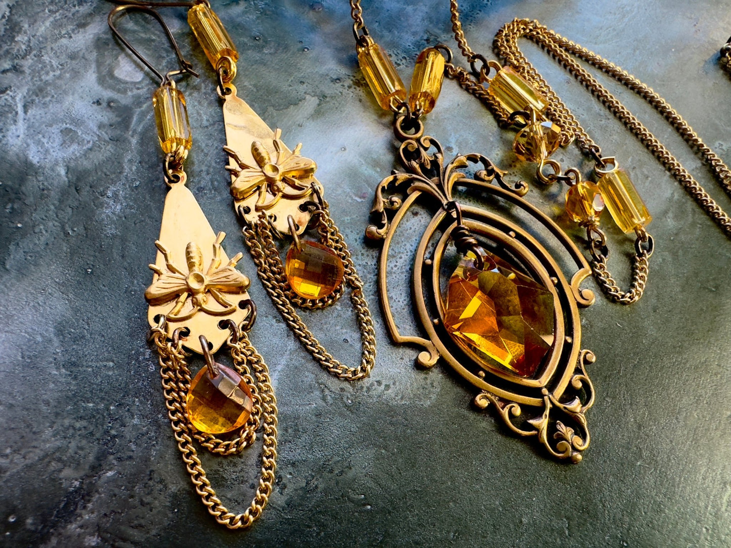 Solenne Muse - Vintage Necklace & Earring Kit - Vintaj Idaho Design - 11/12/2025 - Vintaj Live Shop ID