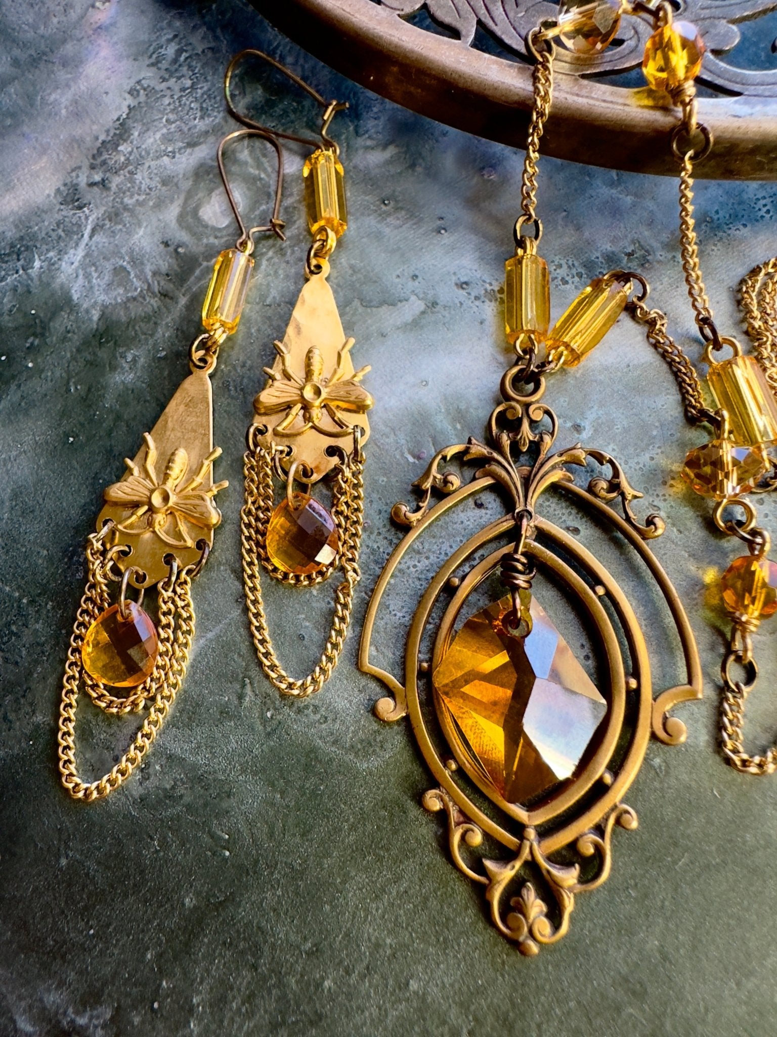 Solenne Muse - Vintage Necklace & Earring Kit - Vintaj Idaho Design - 11/12/2025 - Vintaj Live Shop ID