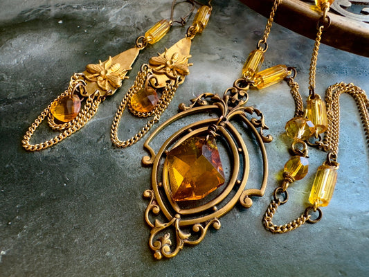 Solenne Muse - Vintage Necklace & Earring Kit - Vintaj Idaho Design - 11/12/2025 - Vintaj Live Shop ID