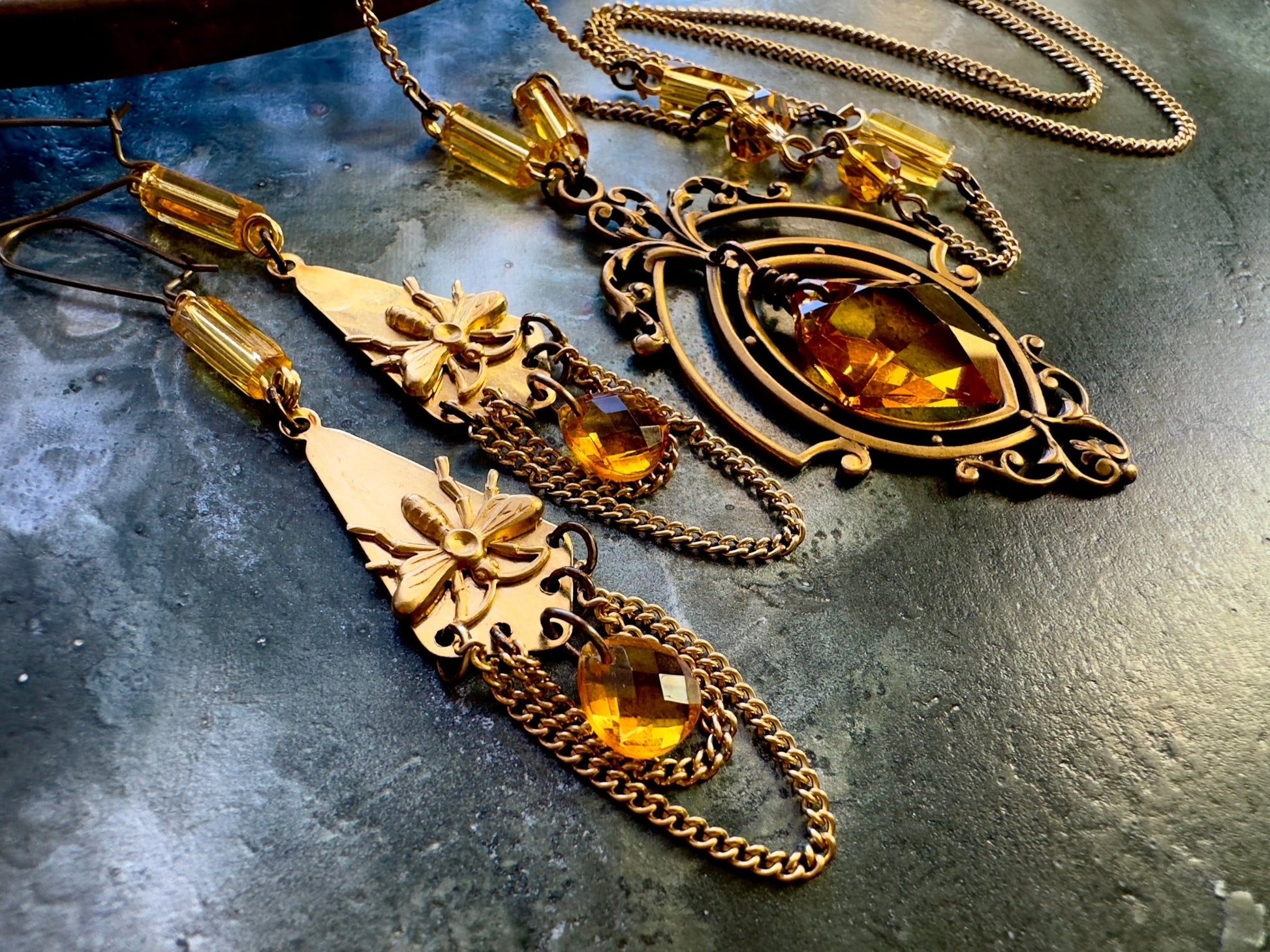 Solenne Muse - Vintage Necklace & Earring Kit - Vintaj Idaho Design - 11/12/2025 - Vintaj Live Shop ID