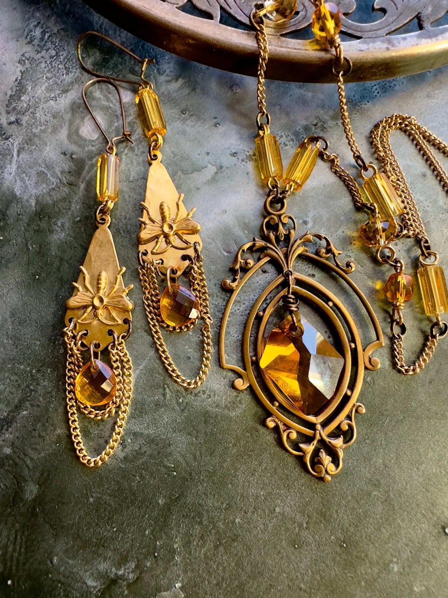 Solenne Muse - Vintage Necklace & Earring Kit - Vintaj Idaho Design - 11/12/2025 - Vintaj Live Shop ID