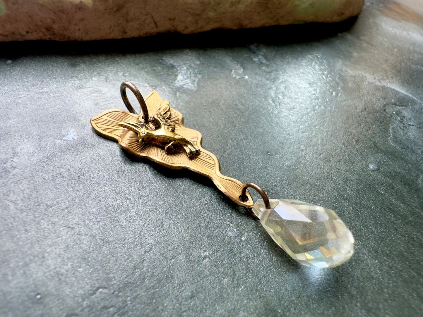 Sparrow’s Secret - Vintage Drop Pendant Kit - Vintaj Idaho Design - 11/5/2025 - Vintaj Live Shop ID