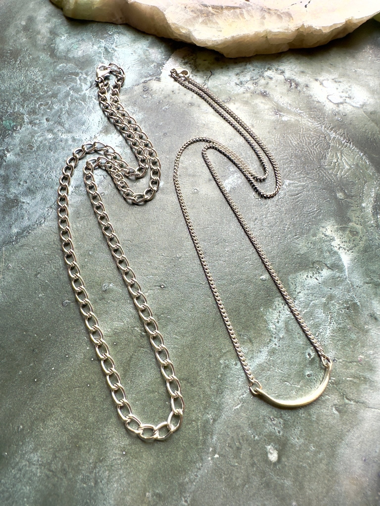 Sterling Silver Finished Necklace Chain Set - Vintaj Idaho Design - 11/5/25 - Vintaj Live Shop ID