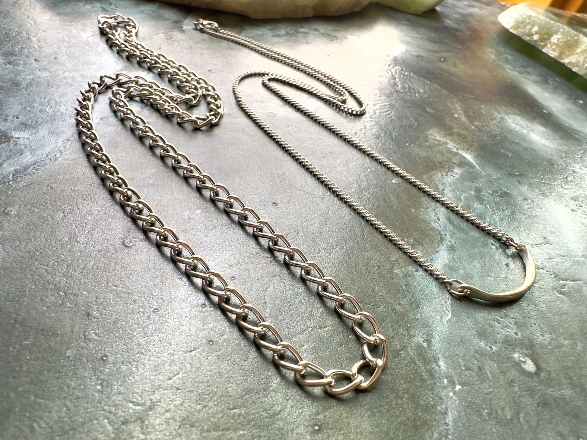 Sterling Silver Finished Necklace Chain Set - Vintaj Idaho Design - 11/5/25 - Vintaj Live Shop ID