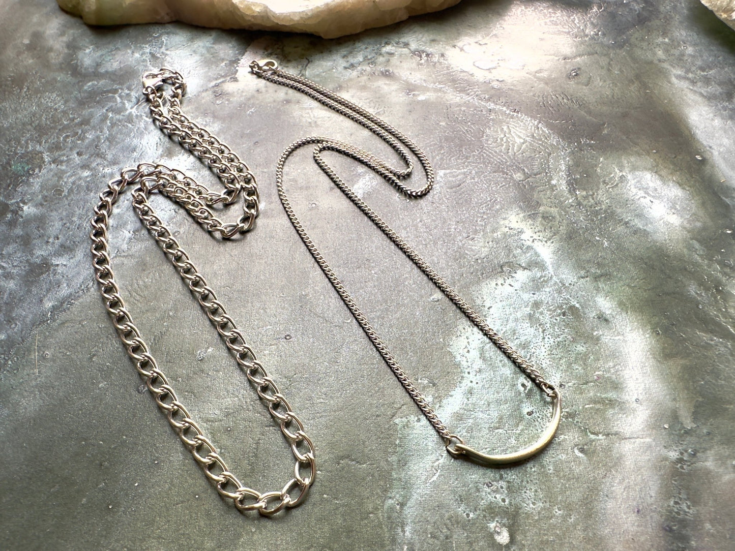 Sterling Silver Finished Necklace Chain Set - Vintaj Idaho Design - 11/5/25 - Vintaj Live Shop ID