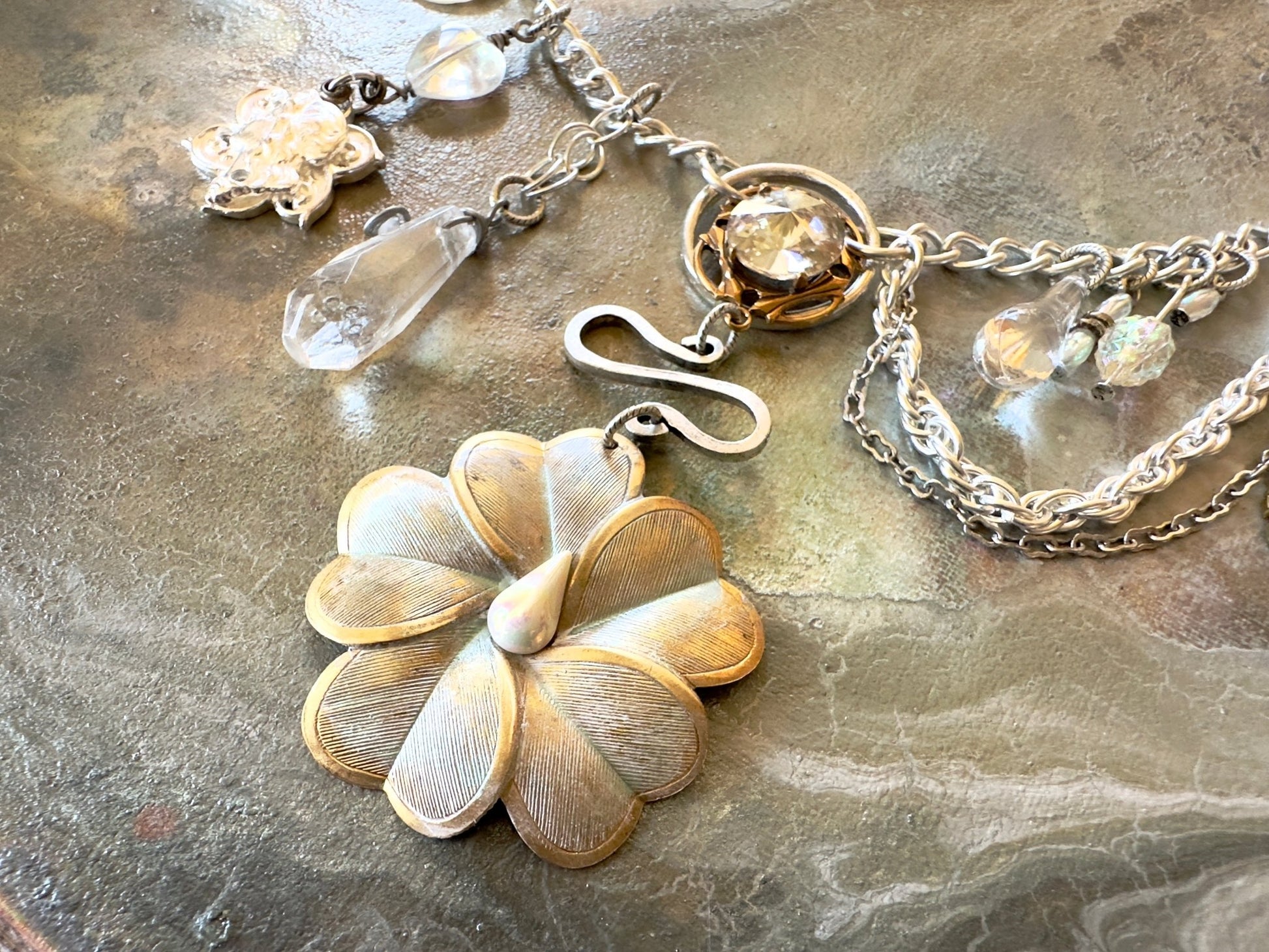 Sun Blossom JAF - Necklace Kit - Vintaj Idaho Design - 7/30/2025 - Vintaj Live Shop ID