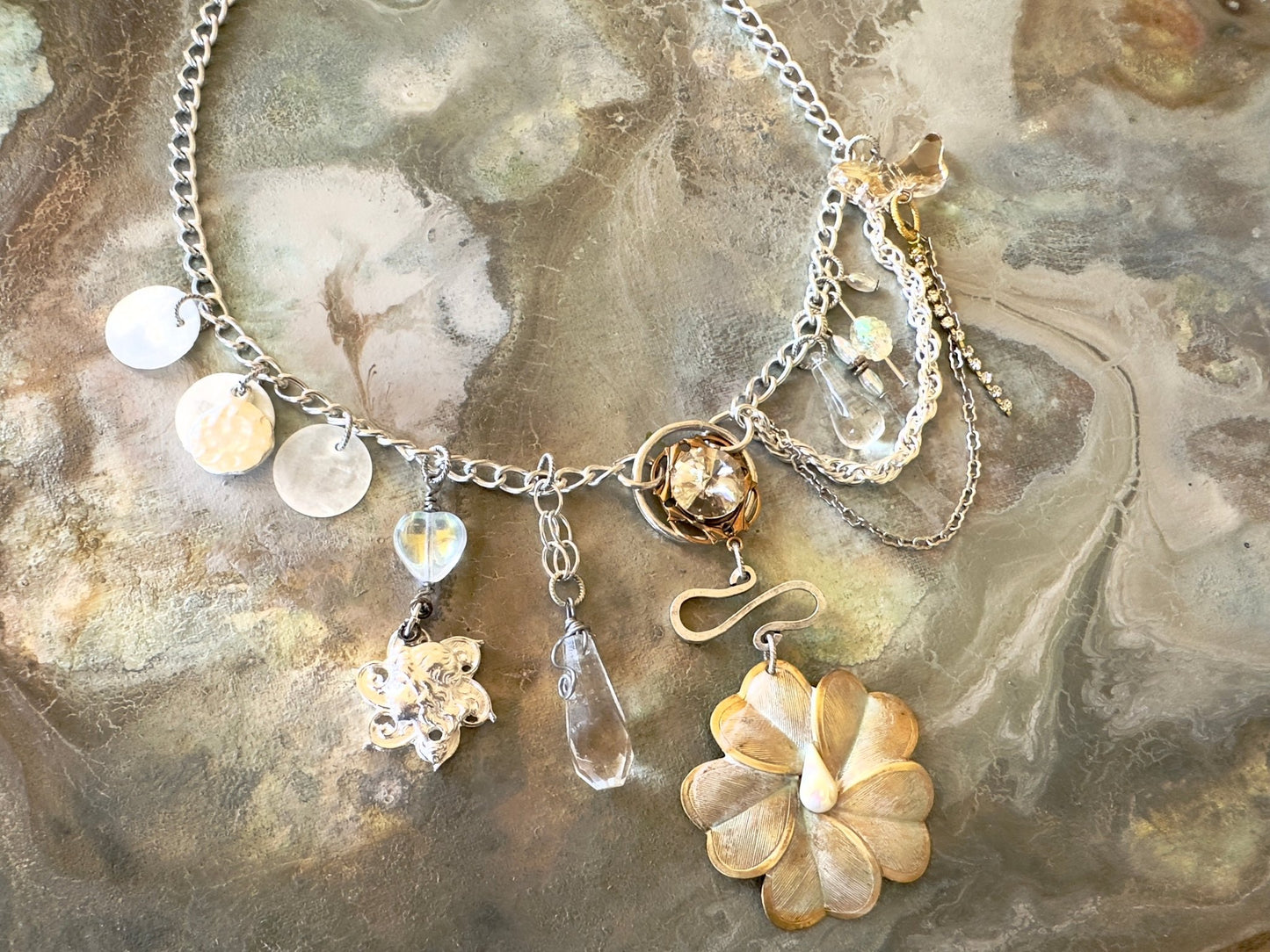 Sun Blossom JAF - Necklace Kit - Vintaj Idaho Design - 7/30/2025 - Vintaj Live Shop ID