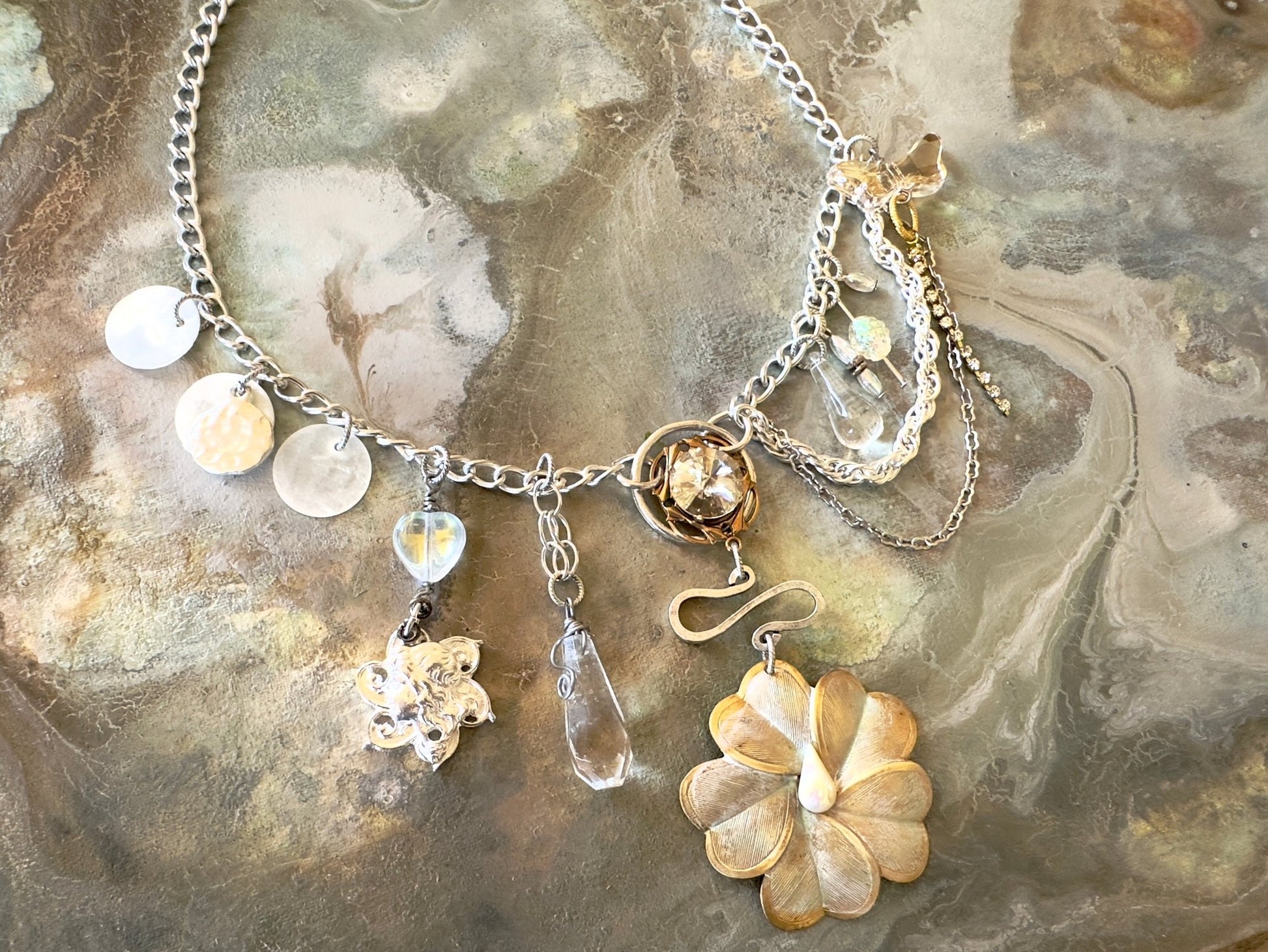 Sun Blossom JAF - Necklace Kit - Vintaj Idaho Design - 7/30/2025 - Vintaj Live Shop ID