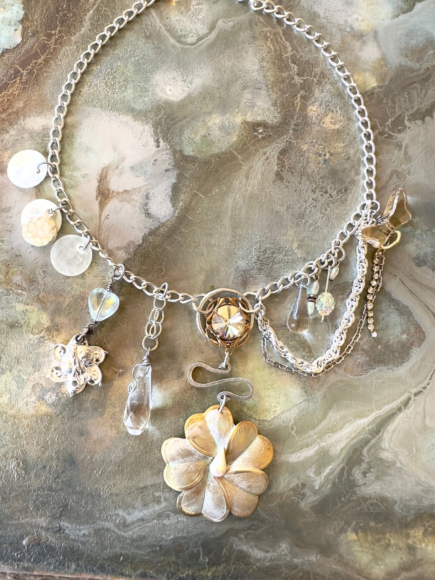Sun Blossom JAF - Necklace Kit - Vintaj Idaho Design - 7/30/2025 - Vintaj Live Shop ID