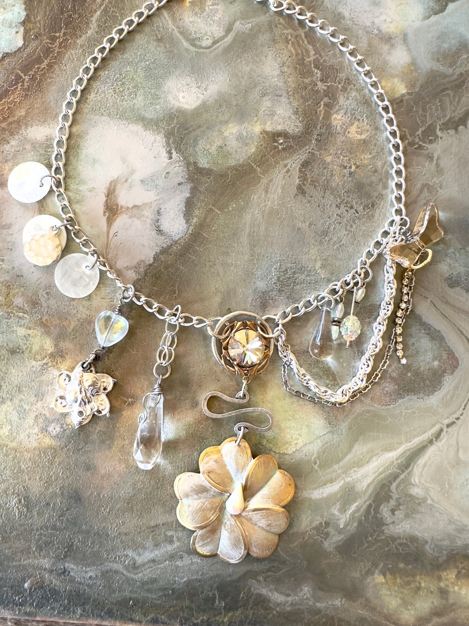 Sun Blossom JAF - Necklace Kit - Vintaj Idaho Design - 7/30/2025 - Vintaj Live Shop ID