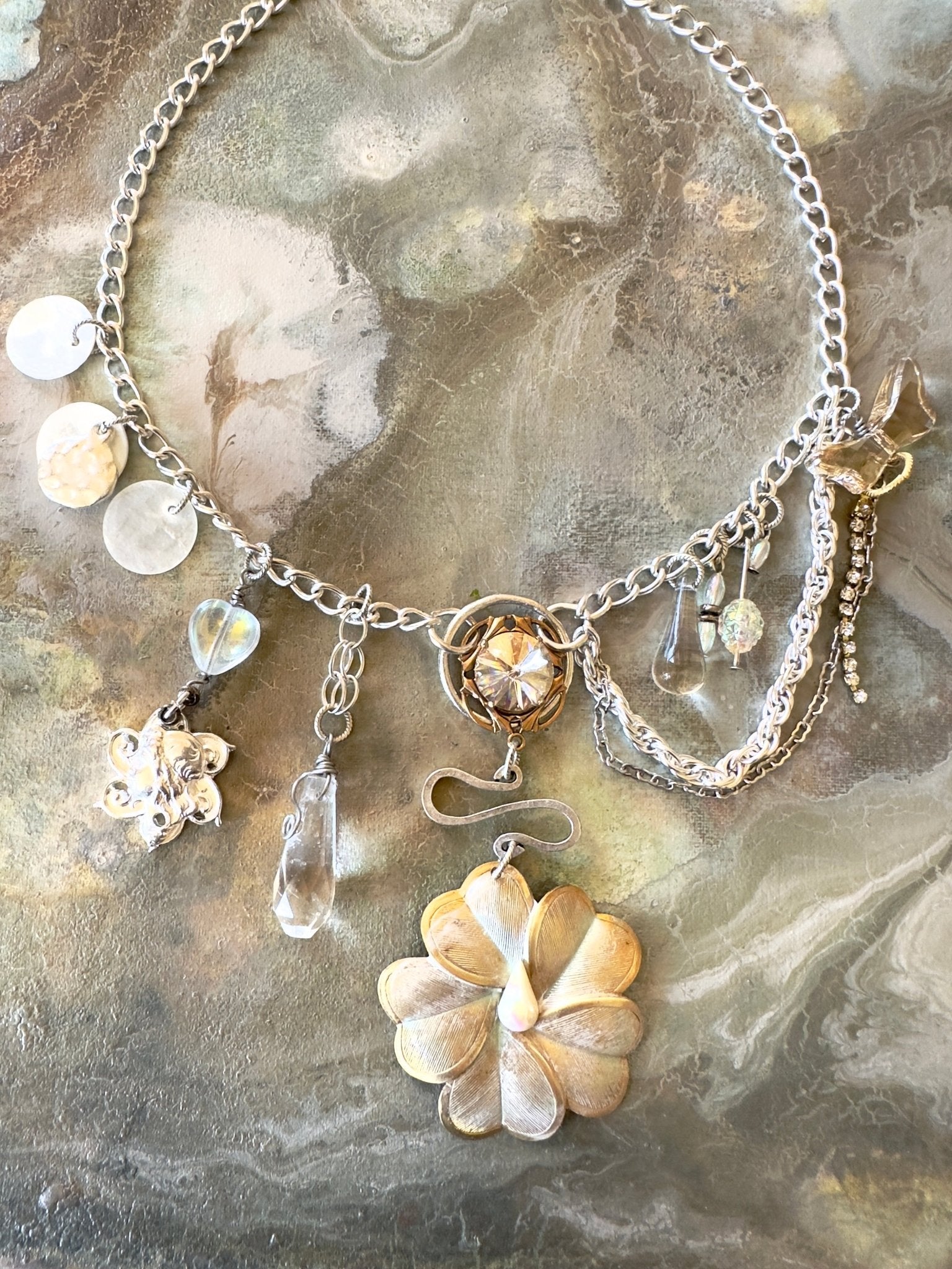 Sun Blossom JAF - Necklace Kit - Vintaj Idaho Design - 7/30/2025 - Vintaj Live Shop ID