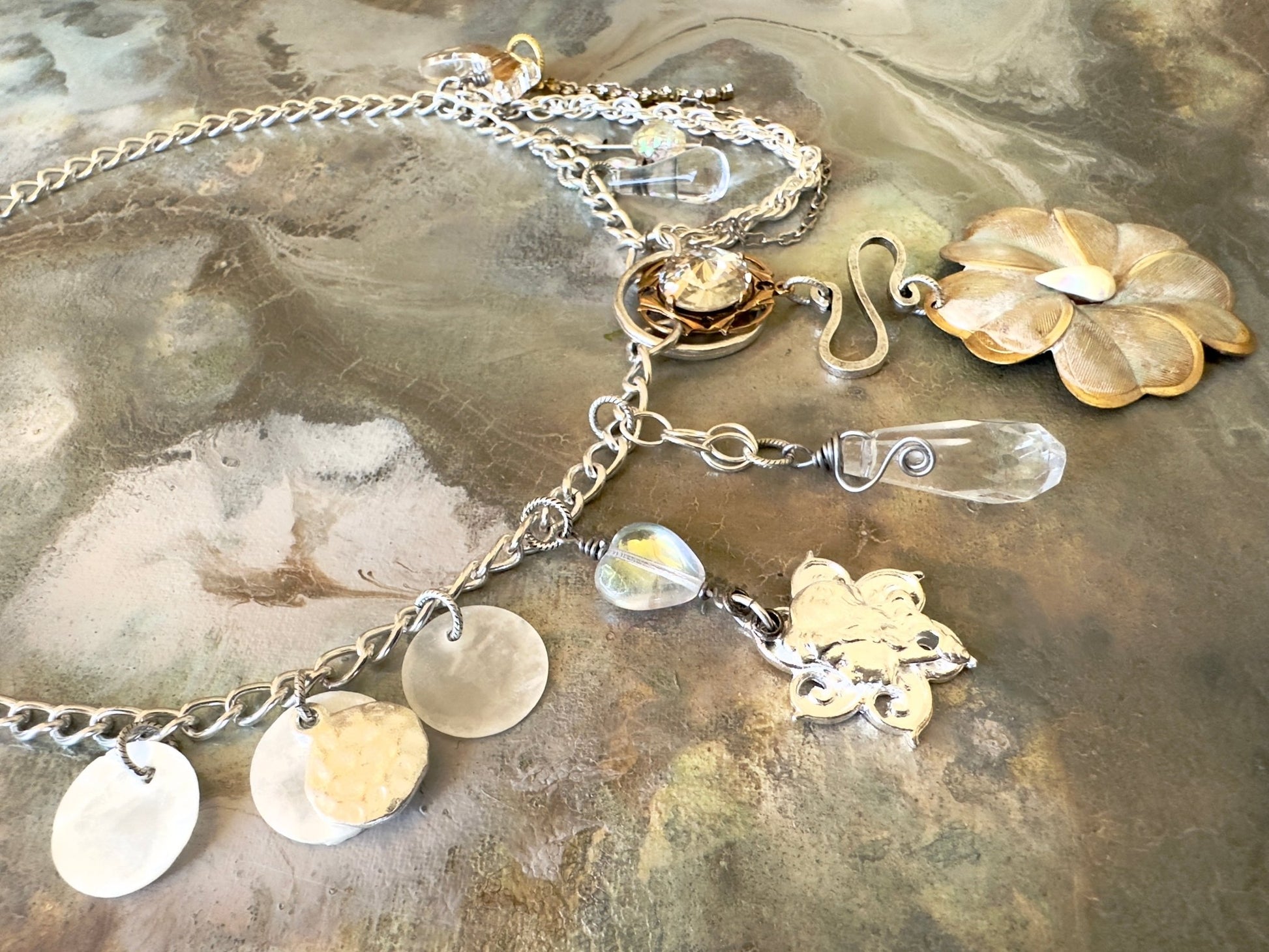 Sun Blossom JAF - Necklace Kit - Vintaj Idaho Design - 7/30/2025 - Vintaj Live Shop ID