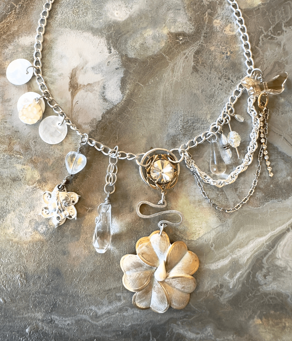 Sun Blossom JAF - Necklace Kit - Vintaj Idaho Design - 7/30/2025 - Vintaj Live Shop ID