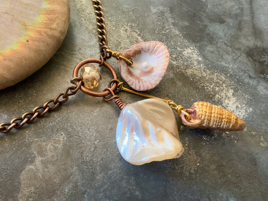 Tide - worn Treasure - Necklace Kit - Vintaj Idaho Design - 8/20/2025 - Vintaj Live Shop ID