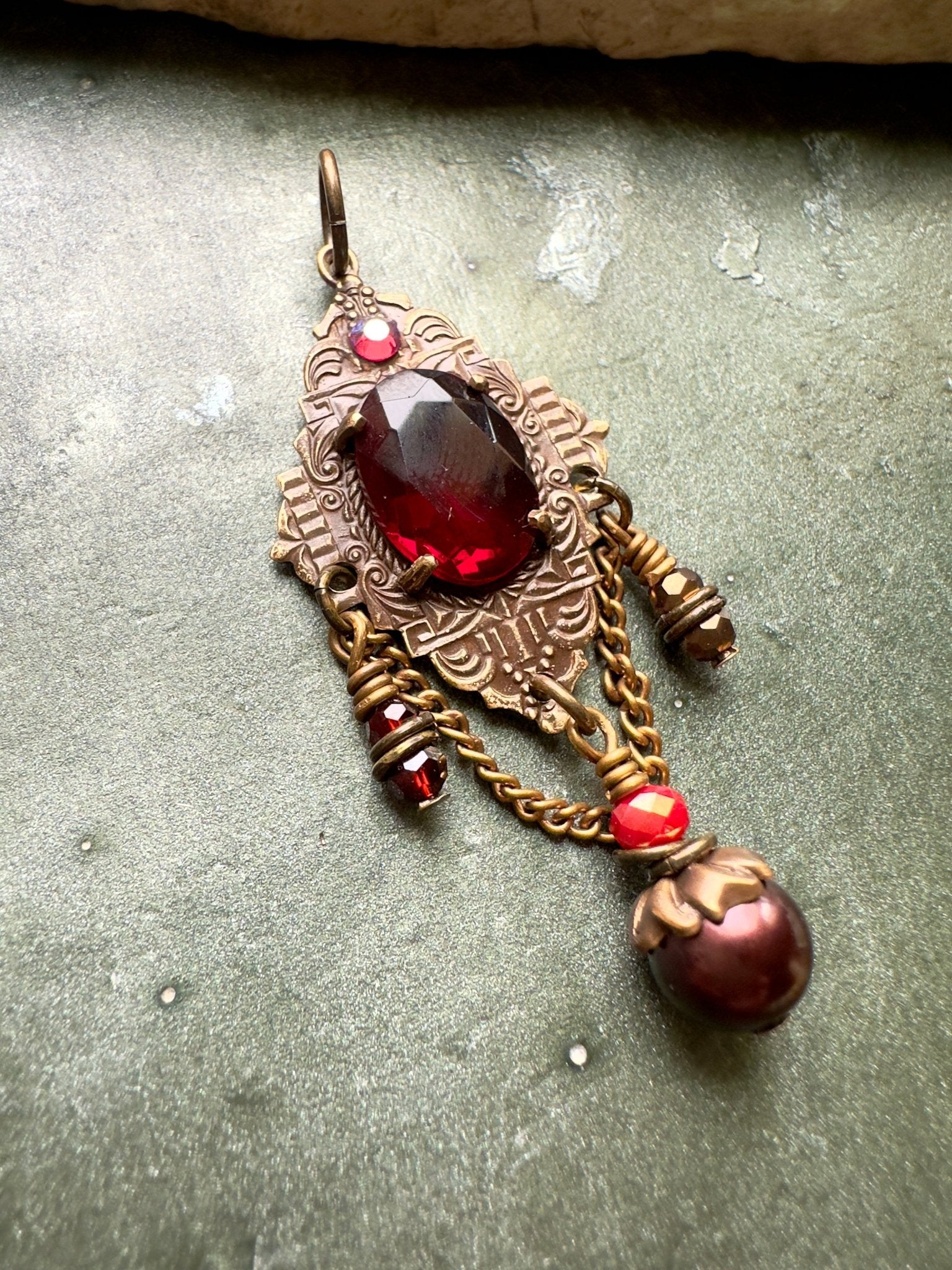 Twilight’s Portal - Vintage Drop Pendant Kit - Vintaj Idaho Design - 11/5/2025 - Vintaj Live Shop ID
