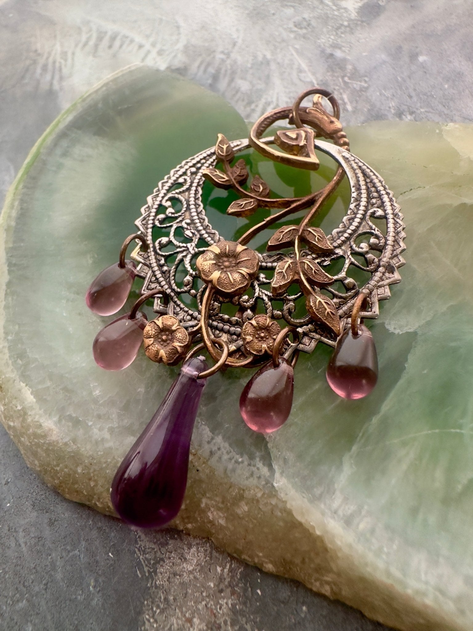 Vinery Trellis - Vintage Pendant Kit - Vintaj Idaho Design - 10/8/2025 - Vintaj Live Shop ID