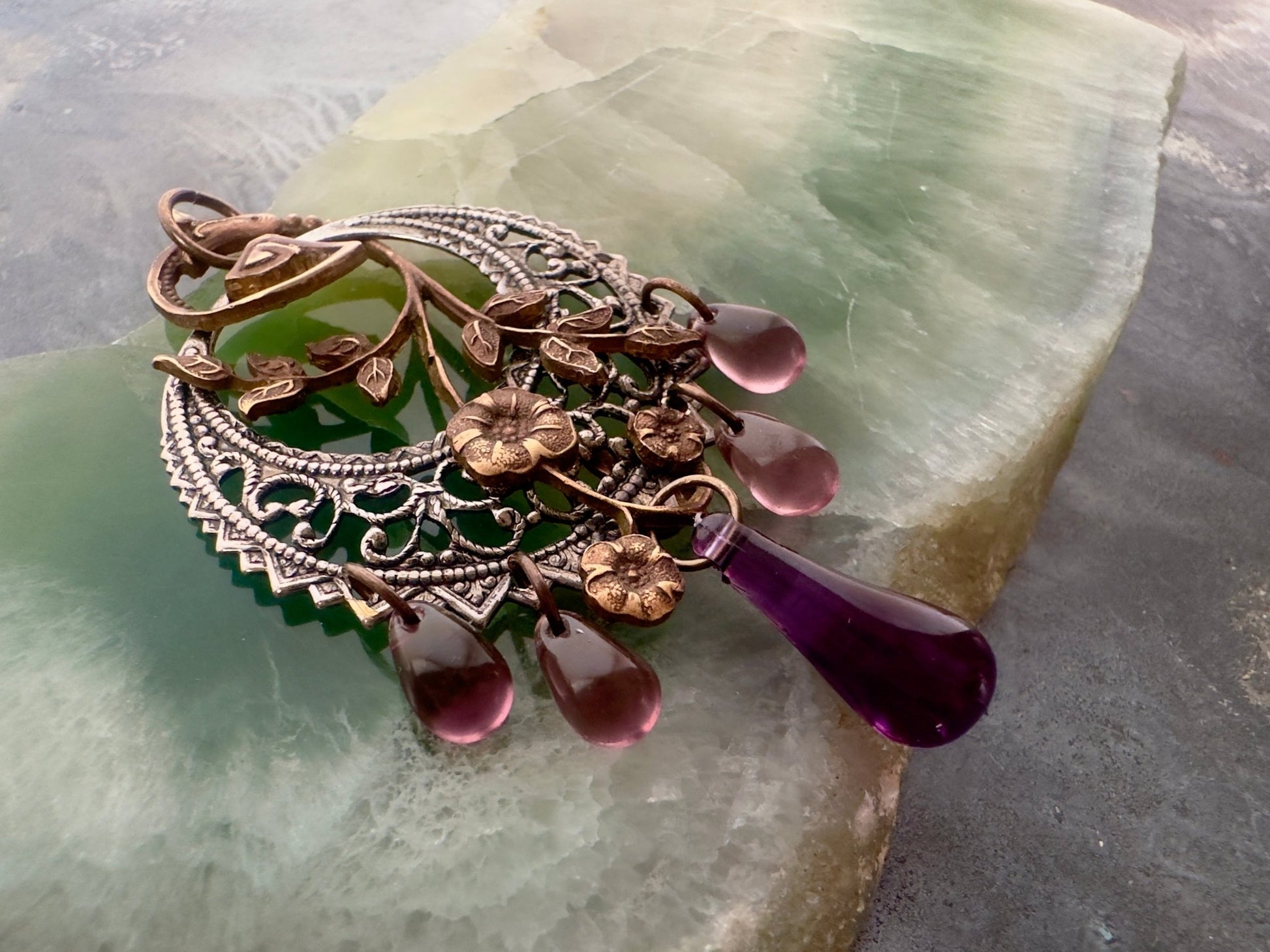 Vinery Trellis - Vintage Pendant Kit - Vintaj Idaho Design - 10/8/2025 - Vintaj Live Shop ID