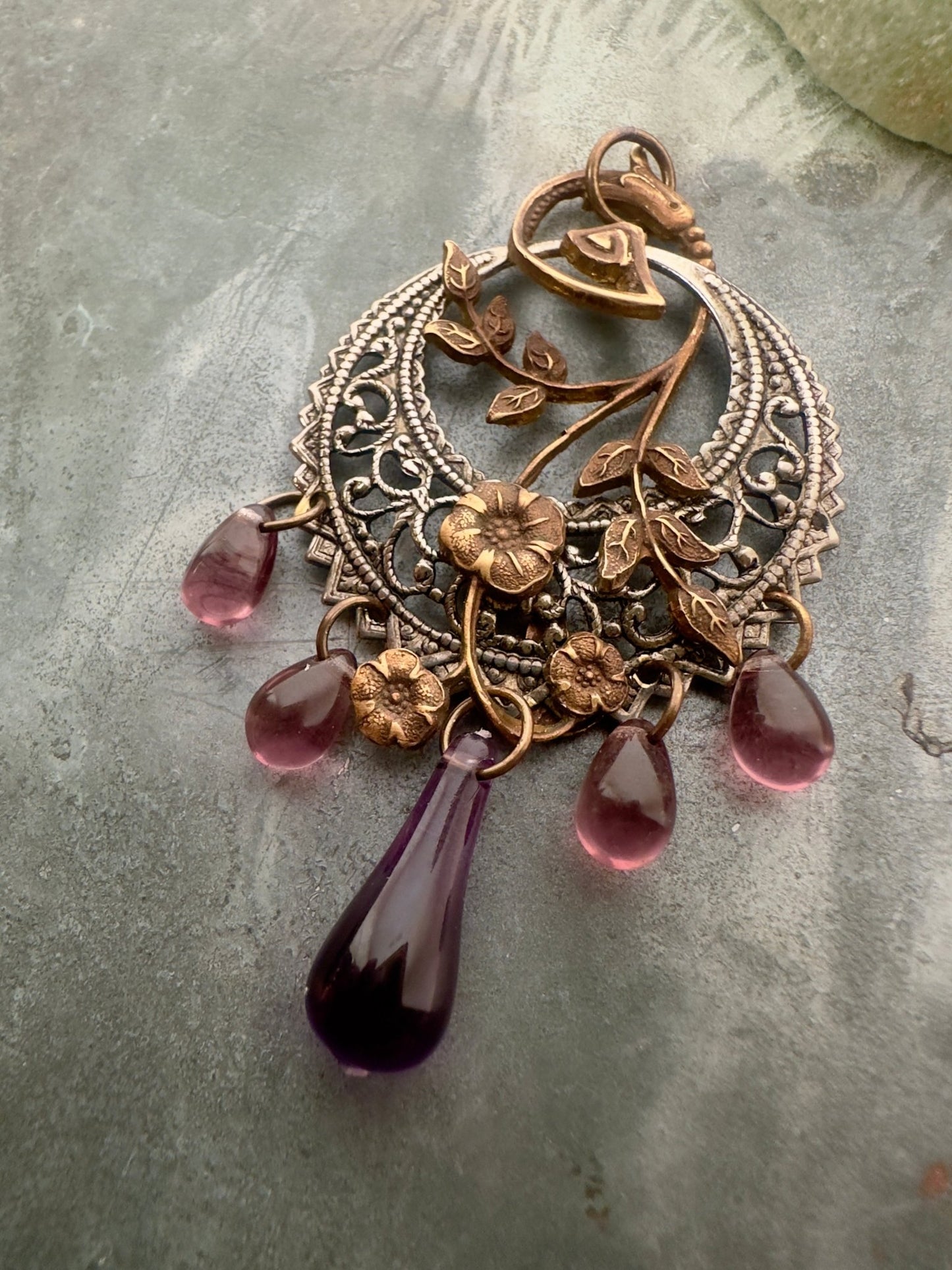 Vinery Trellis - Vintage Pendant Kit - Vintaj Idaho Design - 10/8/2025 - Vintaj Live Shop ID