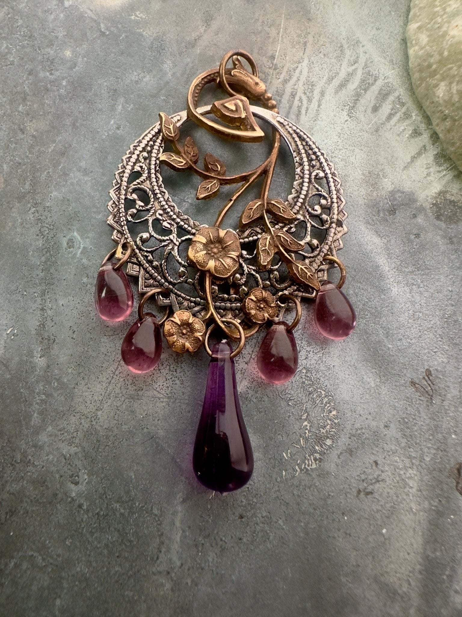 Vinery Trellis - Vintage Pendant Kit - Vintaj Idaho Design - 10/8/2025 - Vintaj Live Shop ID