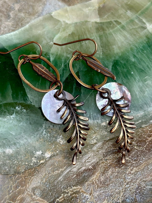 White Lotus - Featherlight Earrings Kit - Vintaj Design - 4/30/2025 - Vintaj Live Shop ID