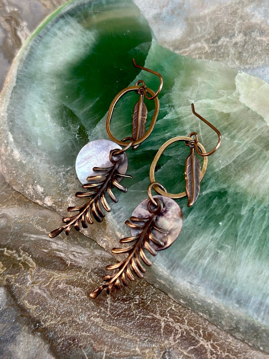 White Lotus - Featherlight Earrings Kit - Vintaj Design - 4/30/2025 - Vintaj Live Shop ID