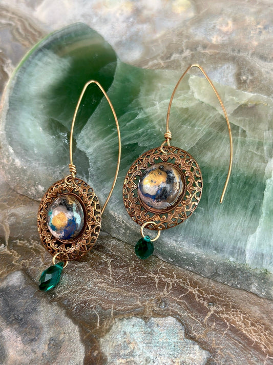 White Lotus - Mist Lily Earrings Kit - Vintaj Design - 4/30/2025 - Vintaj Live Shop ID