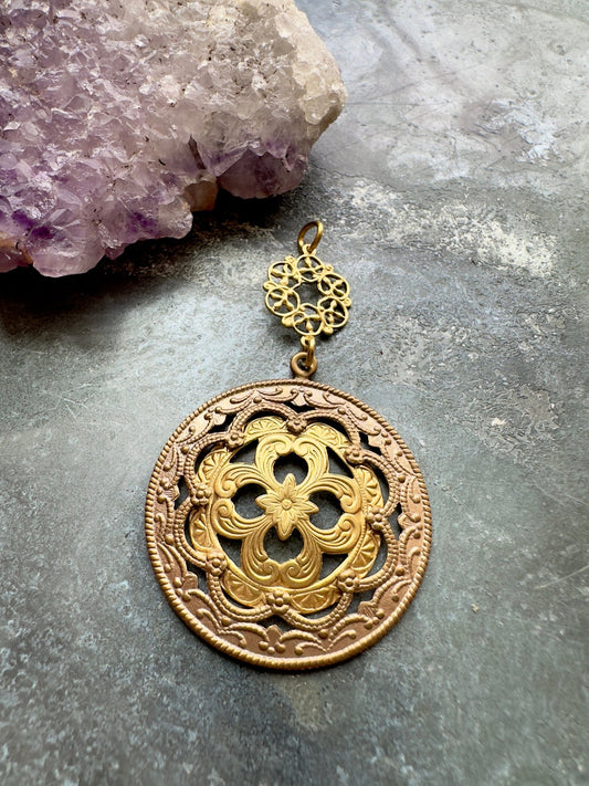 Wild - Thistle Terrace Pendant Kit - Vintaj Idaho Design - 8/6/2025 - Vintaj Live Shop ID