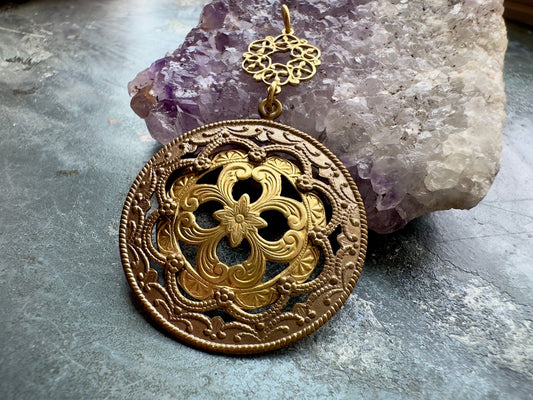 Wild - Thistle Terrace Pendant Kit - Vintaj Idaho Design - 8/6/2025 - Vintaj Live Shop ID