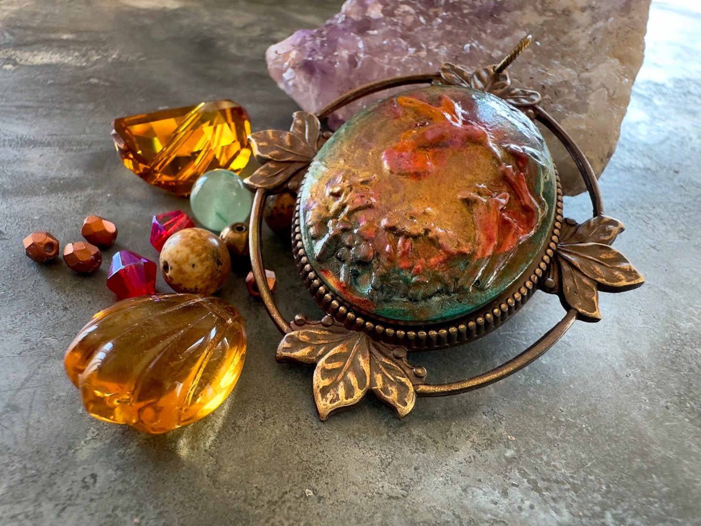 Wildwood Dancer - Finished Artisan Pendant Inspo Pack Idaho Vintaj Design - 8/23/2025 - Vintaj Live Shop ID