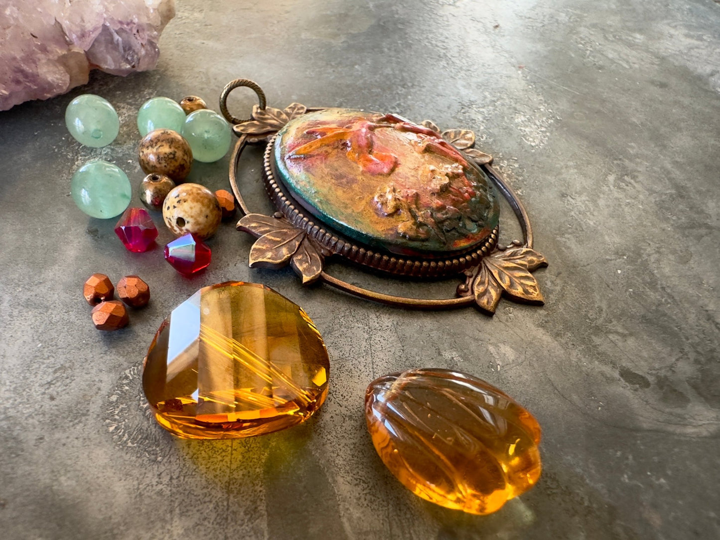 Wildwood Dancer - Finished Artisan Pendant Inspo Pack Idaho Vintaj Design - 8/23/2025 - Vintaj Live Shop ID