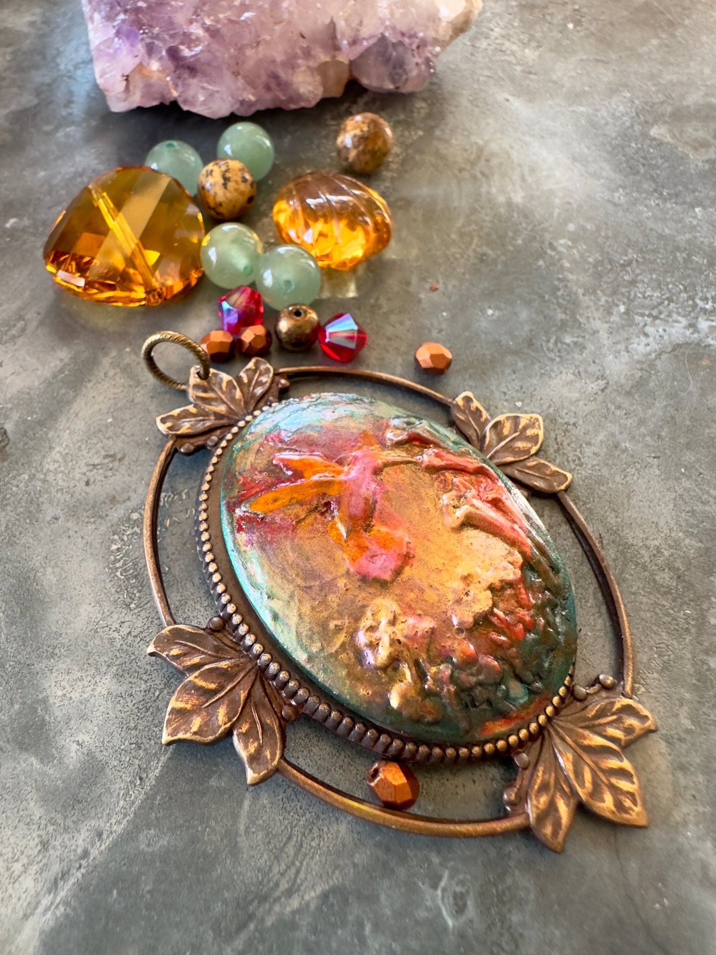 Wildwood Dancer - Finished Artisan Pendant Inspo Pack Idaho Vintaj Design - 8/23/2025 - Vintaj Live Shop ID